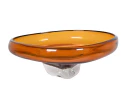 Amber Glass Bowl - Image 7