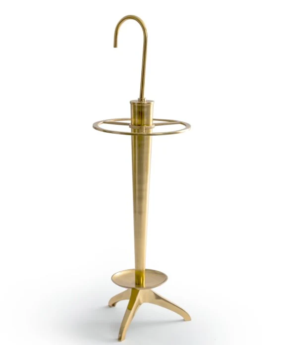 Antique Brass Umbrella Stand - Image 5