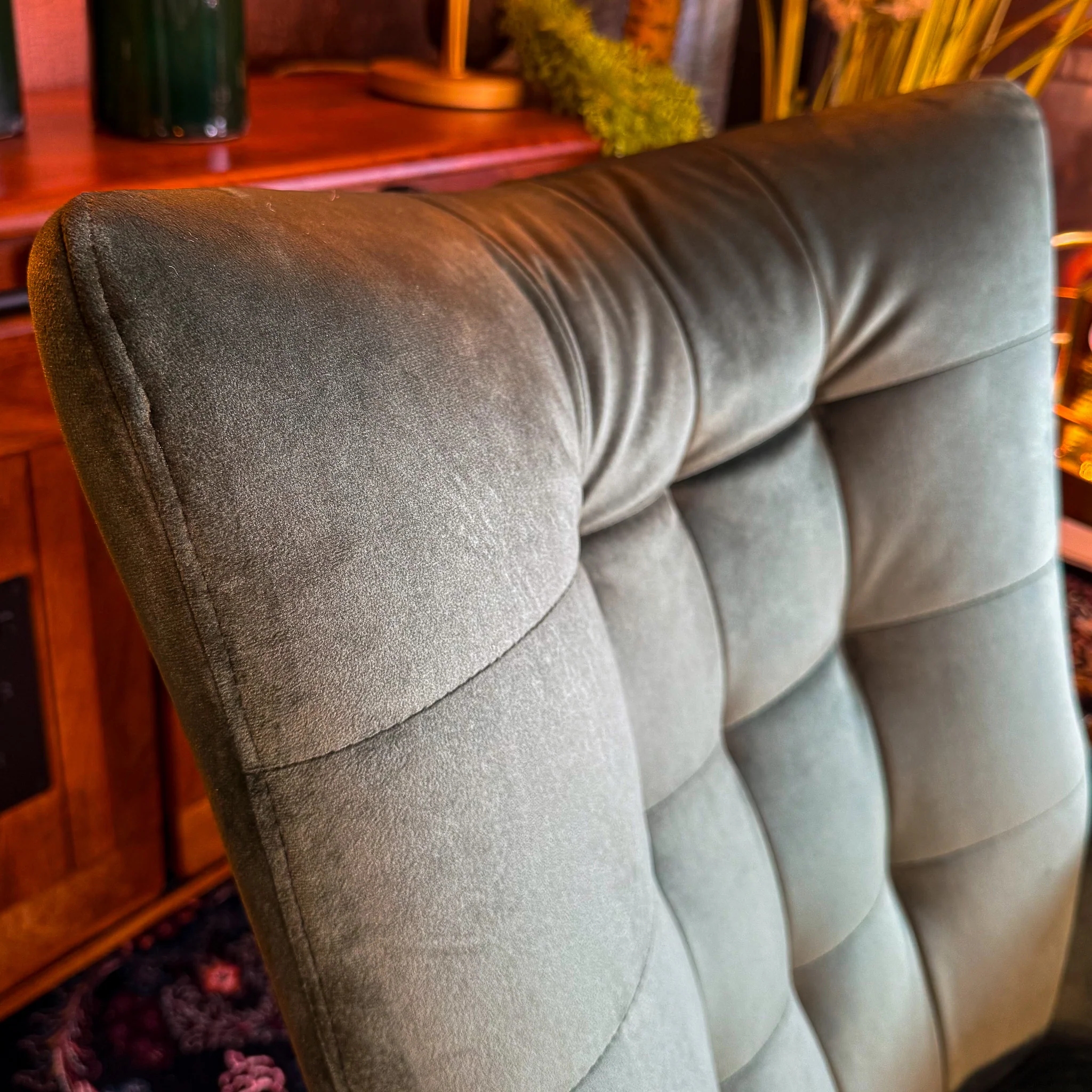 Austin Egg Chair in Plush Velvet - Image 8