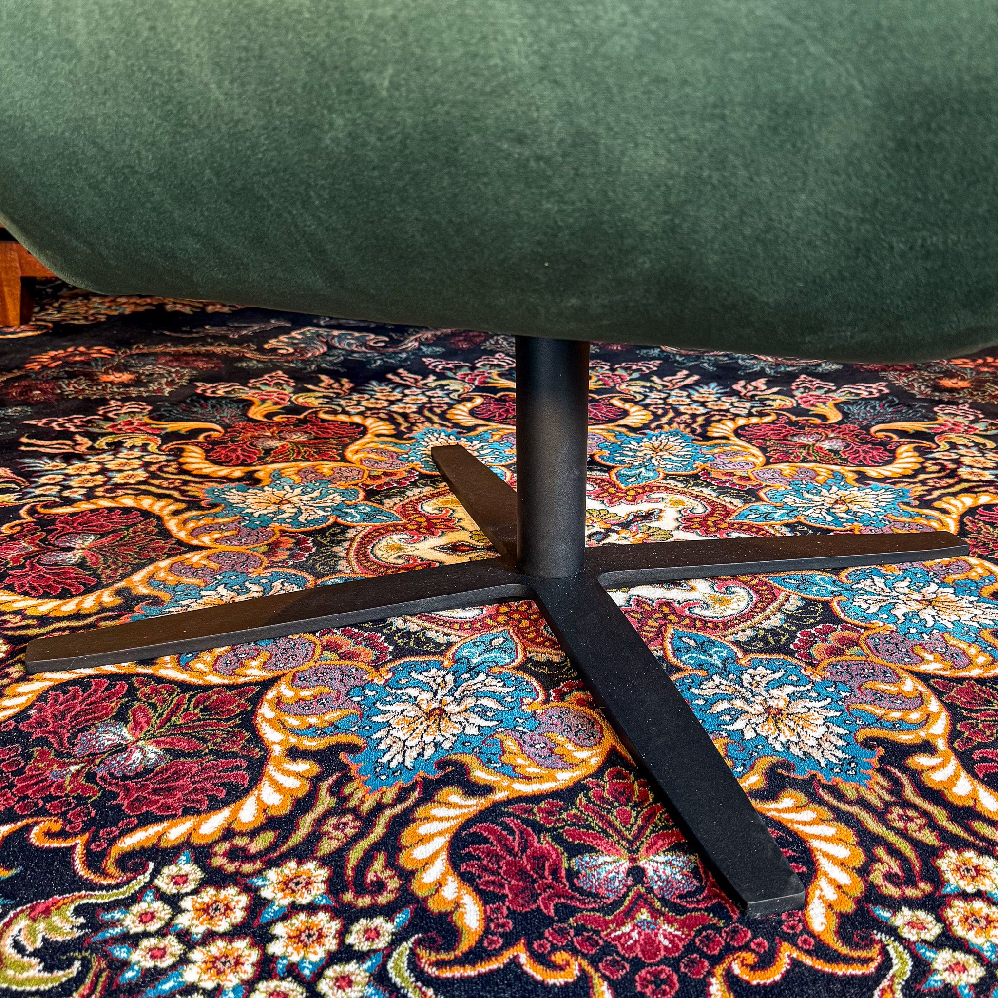 Austin Egg Chair in Plush Velvet - Image 9