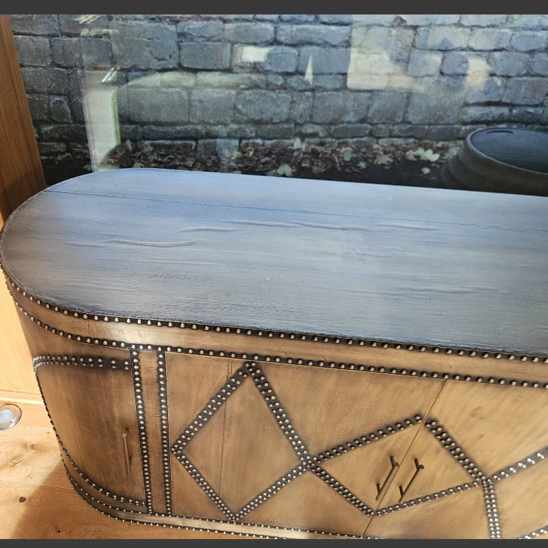 Aviator Sideboard Cabinet in Brass - Factory Seconds - Image 11