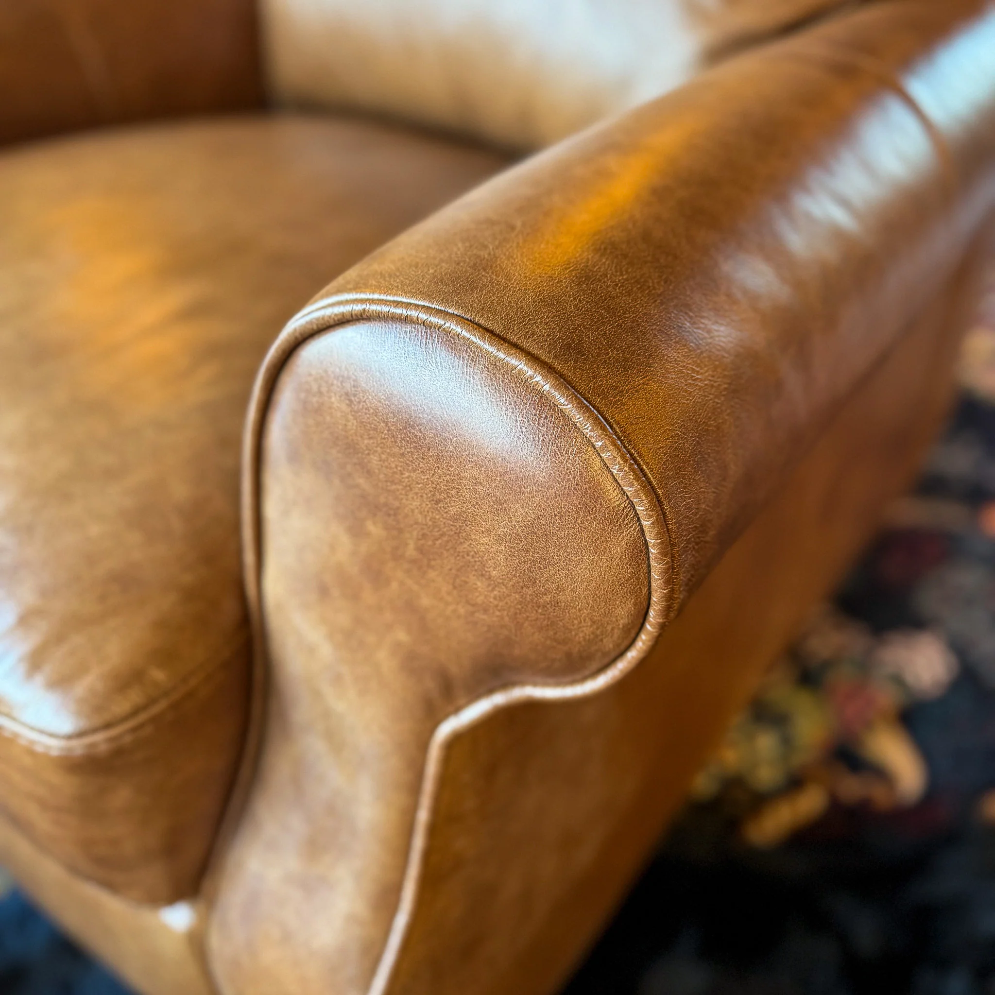 Benji Armchair in Leather - Image 7