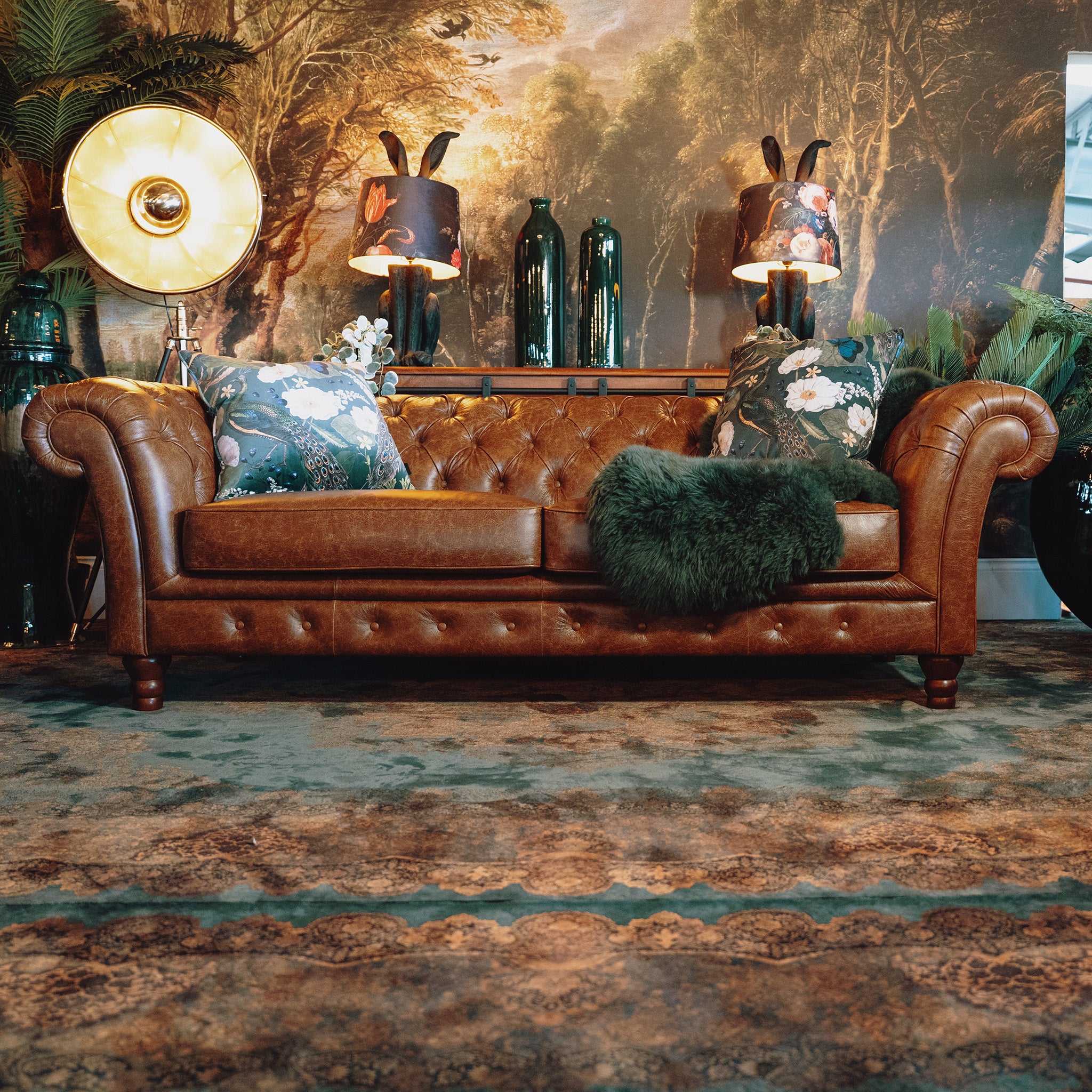 Bertie Chesterfield in Cuba Leather - Image 10