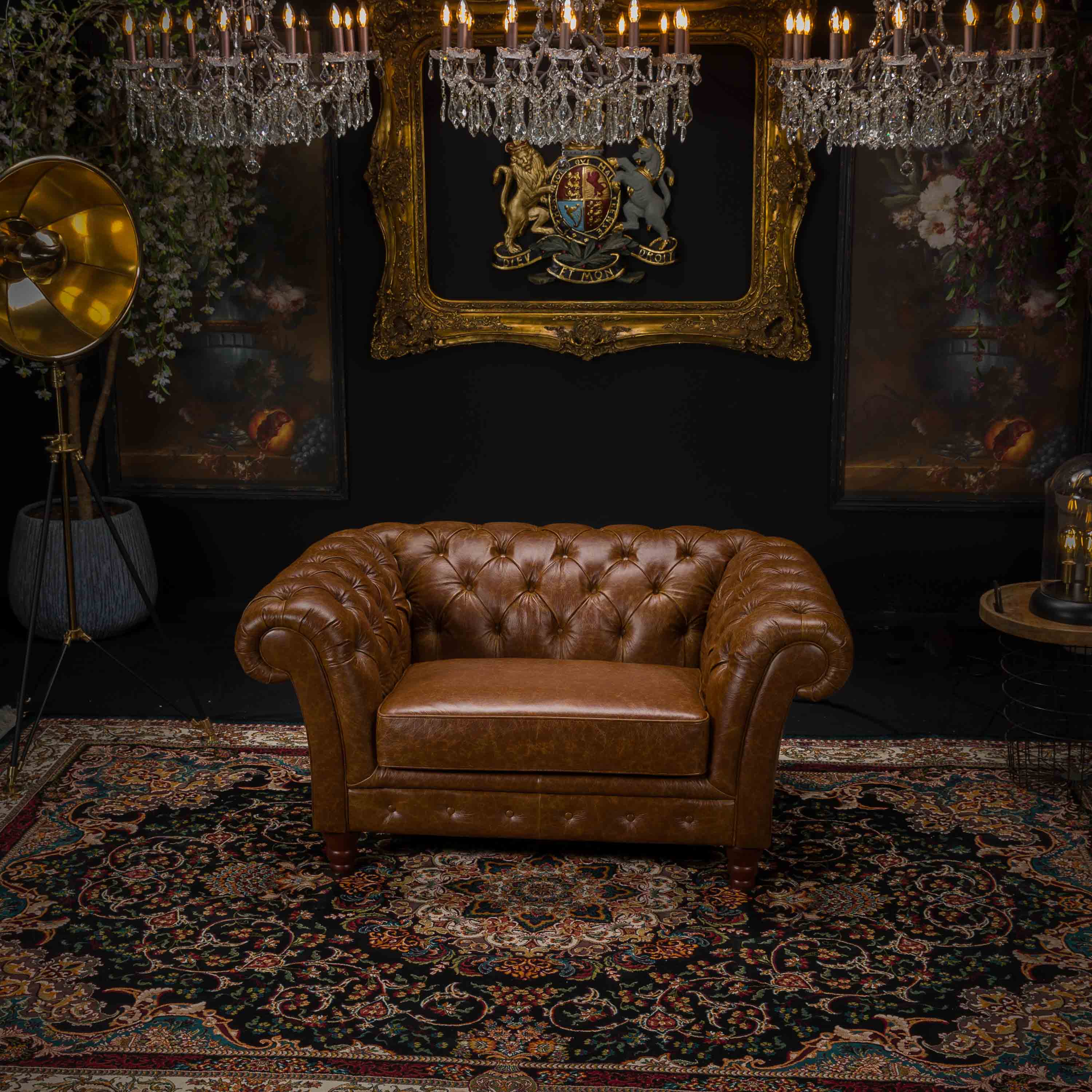 Bertie Chesterfield in Cuba Leather - Image 13