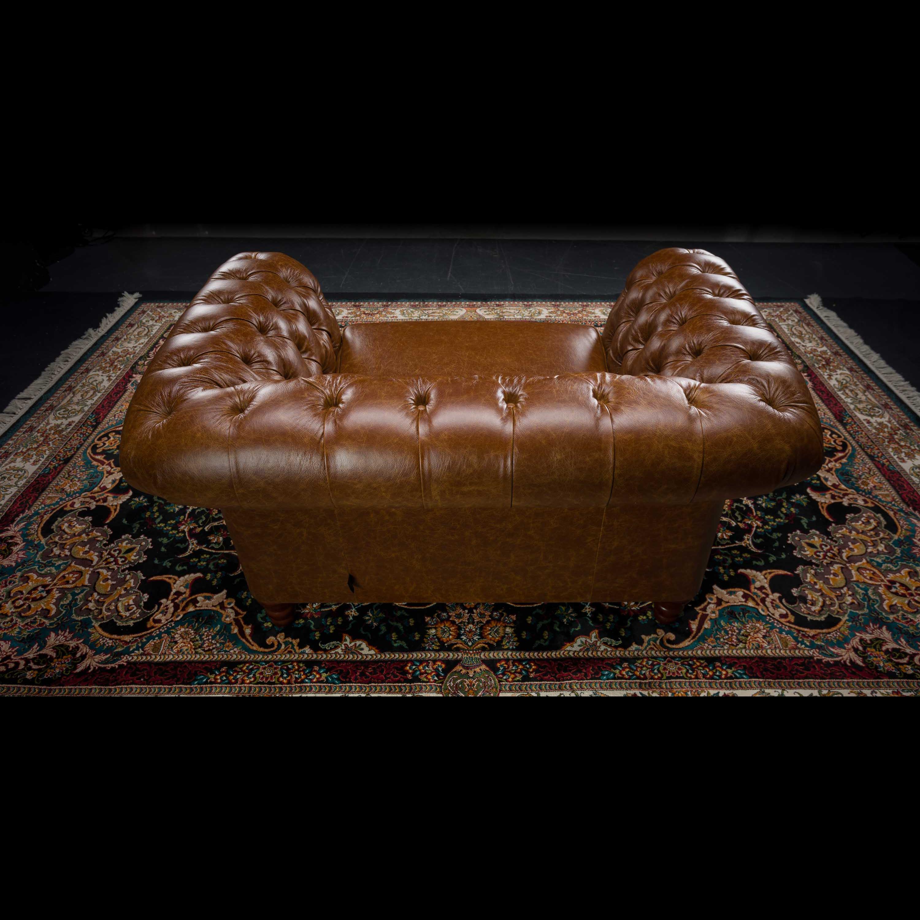 Bertie Chesterfield in Cuba Leather - Image 19