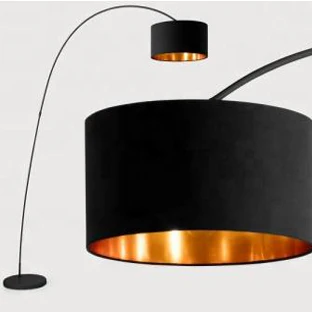 Black Gold Arc Floor Lamp - Clearance - Image 4