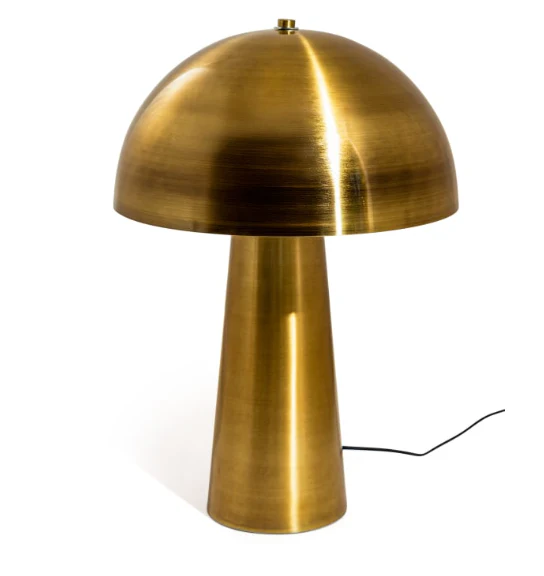 Brushed Brass Mushroom Table Lamp - Image 4