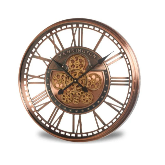 Brushed Copper Wall Clock - Image 5