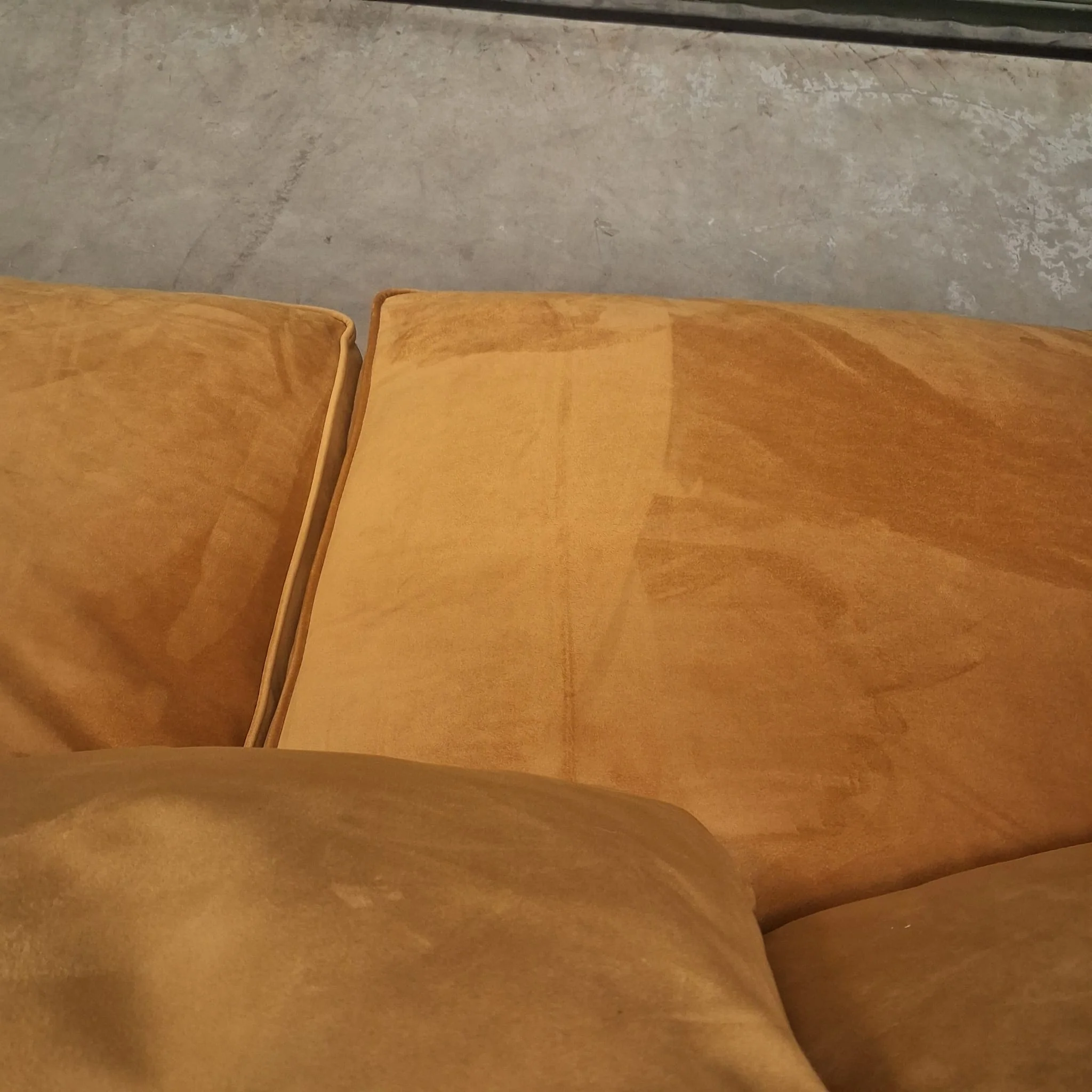 Bugsby Sofa Bed in Gold Mustard Plush Velvet - Ex Display - Image 8