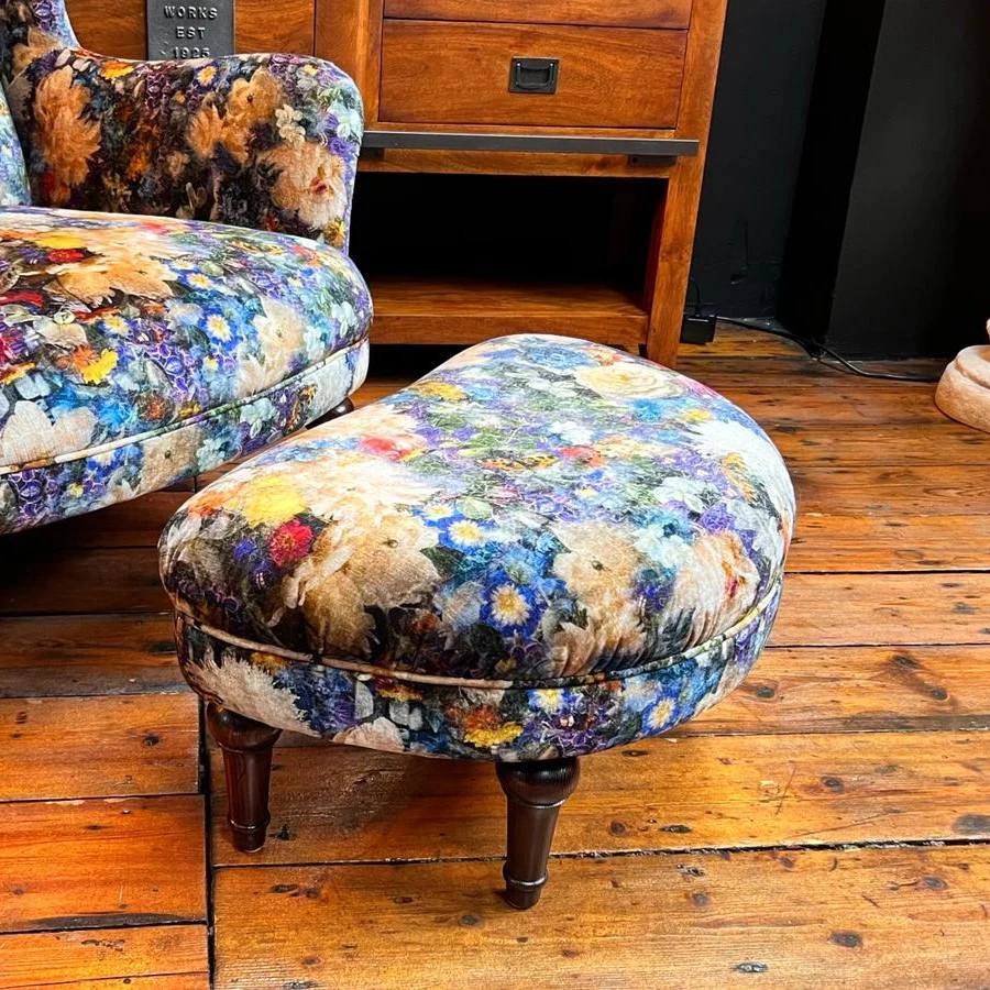 Crawford Footstool by Spink & Edgar - Image 5