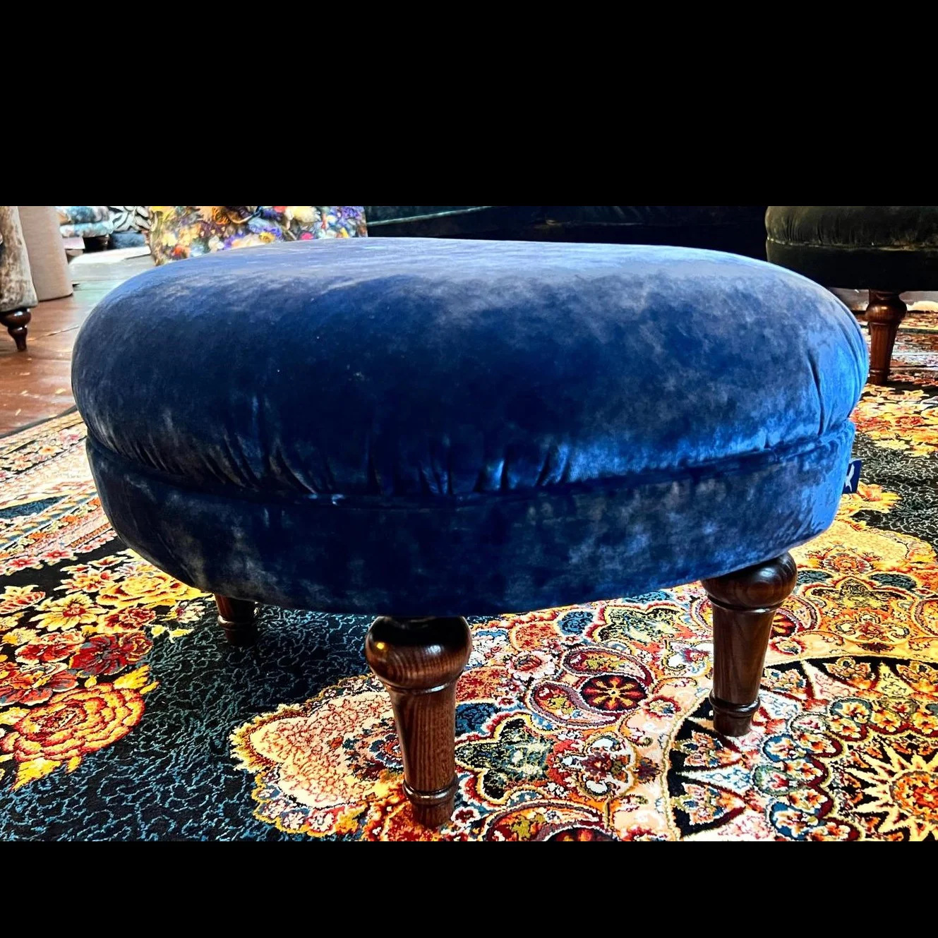 Crawford Footstool by Spink & Edgar - Image 7
