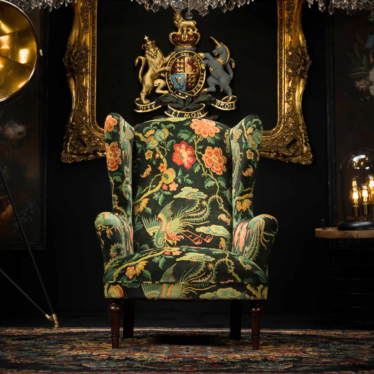 Crawford Wing Chair by Spink & Edgar - Image 58