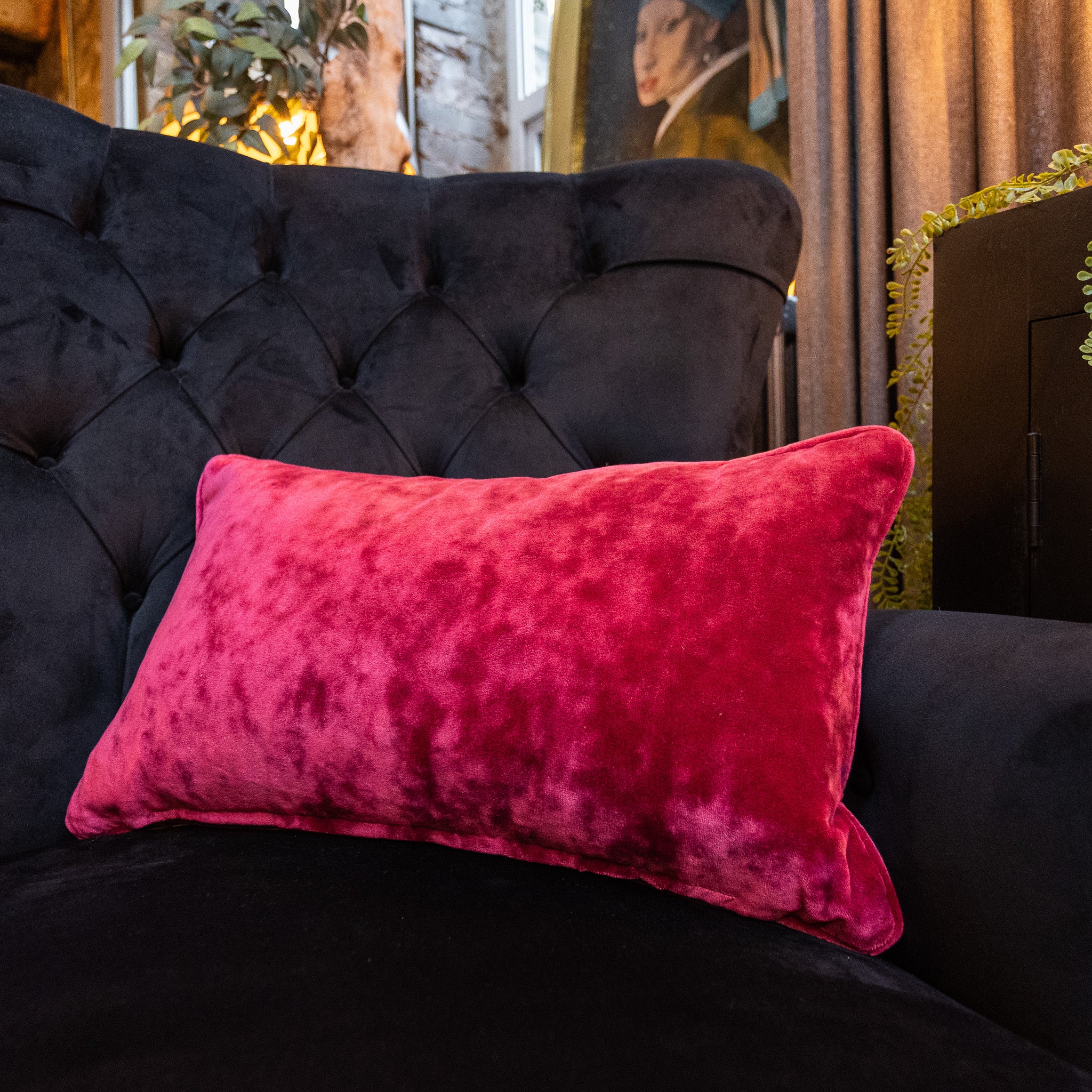 Cushion in Sunshine Velvet (Various Sizes) - Image 33