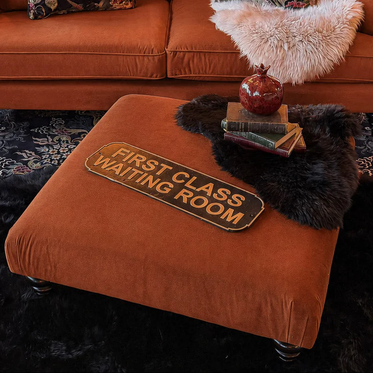 Darcey Footstool in Trinity Velvet - Image 17