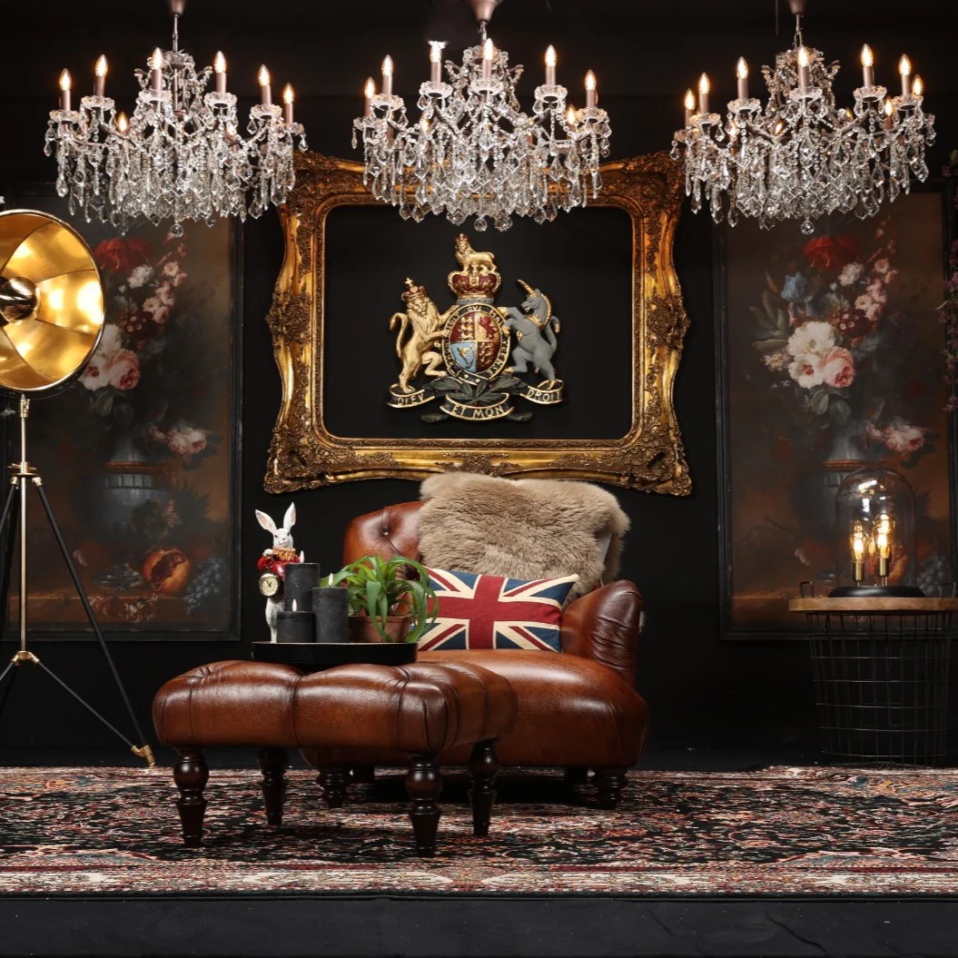 Duffel Tetrad Chesterfield Chair in Hand Antiqued Buffalo Leather - Image 13