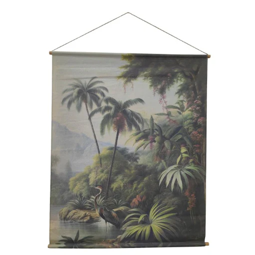 Extra Large Rainforest Landscape Hanging Canvas Print - Image 5