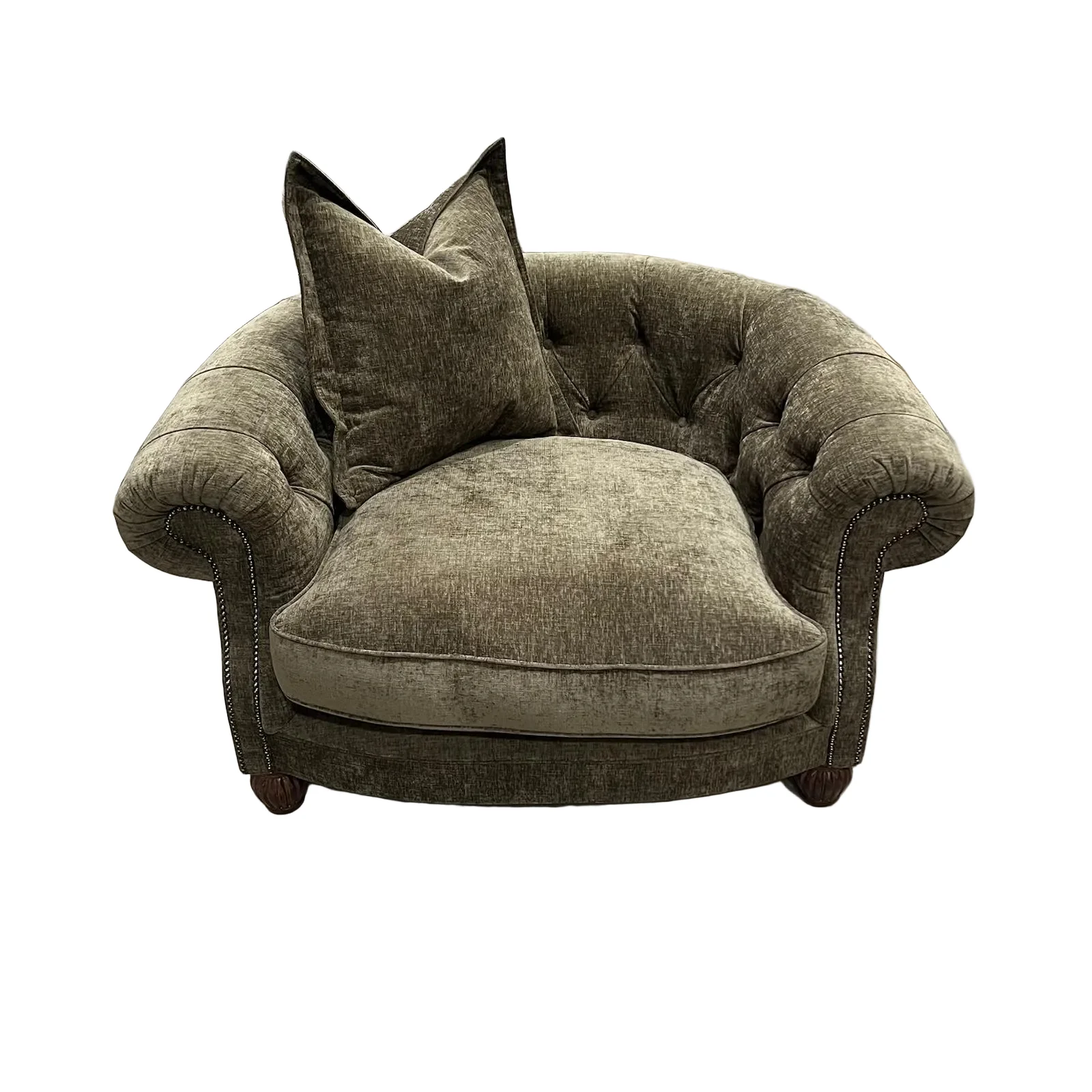 Fairfax Armchair in Eddy Velvet - Image 4