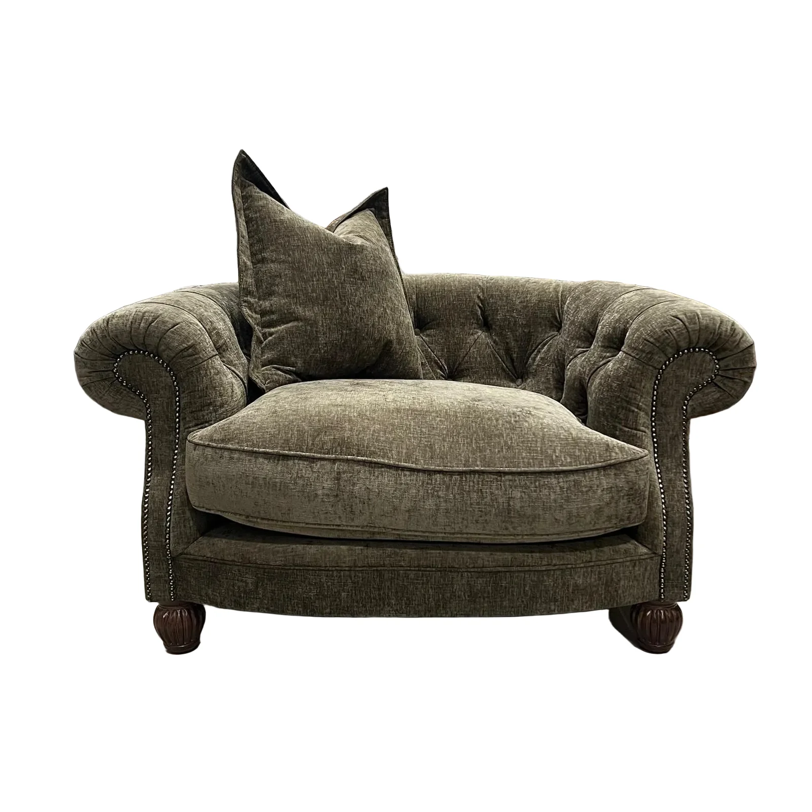 Fairfax Armchair in Eddy Velvet - Image 5