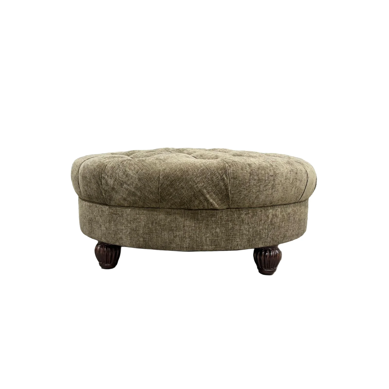Fairfax Footstool in Eddy Velvet - Image 6