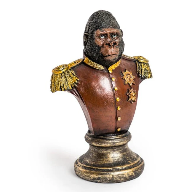 Gentry Red Gorilla Bust - Image 4