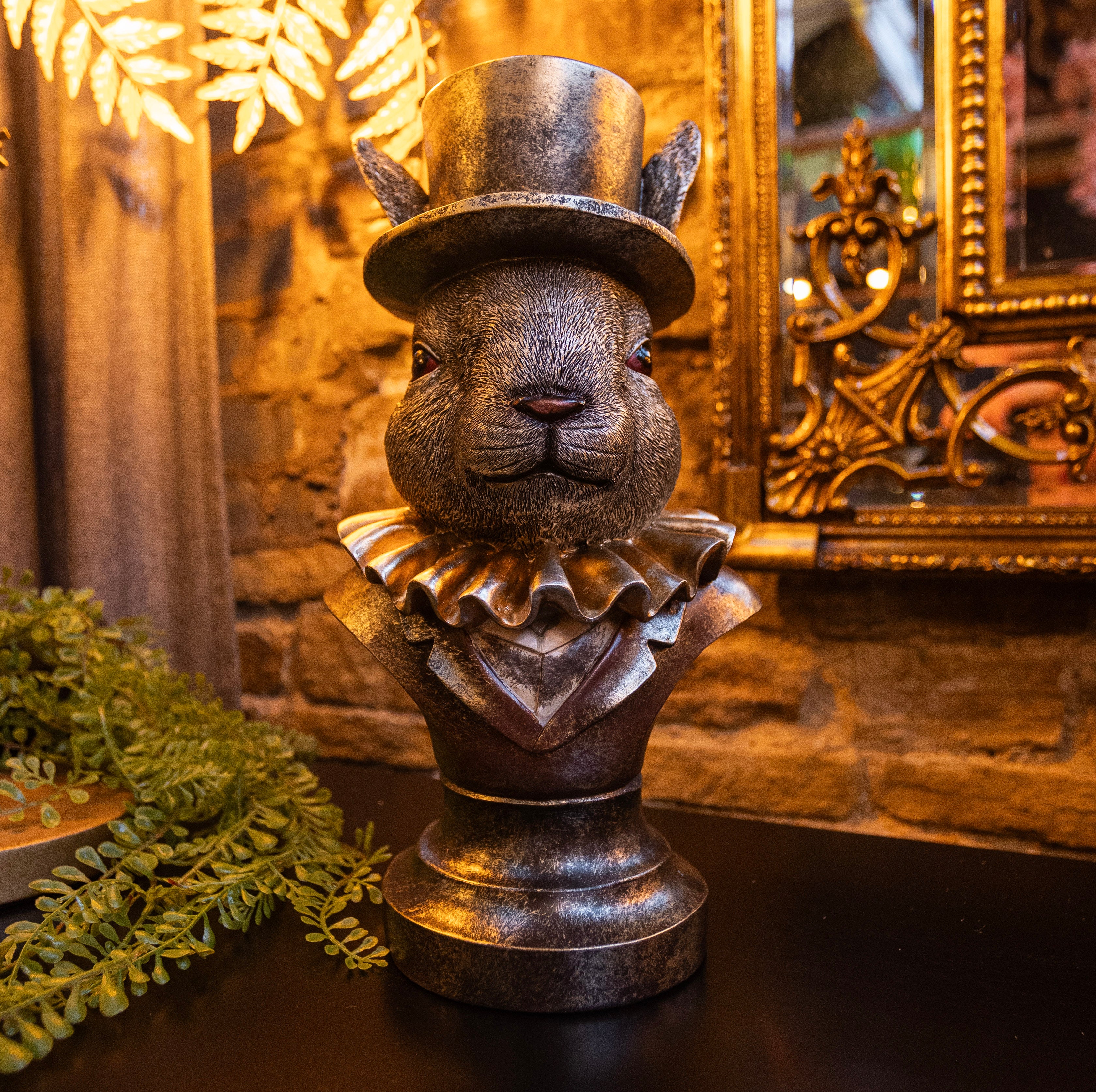 Gentry Rabbit Bust Silver - Image 3