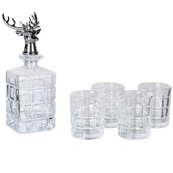 Glass Stag Decanter Set - Image 6