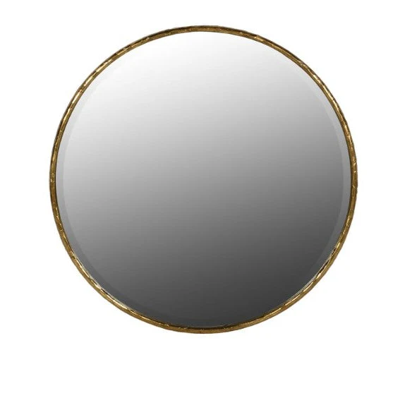 Gold Foil Mirror Round - Image 5