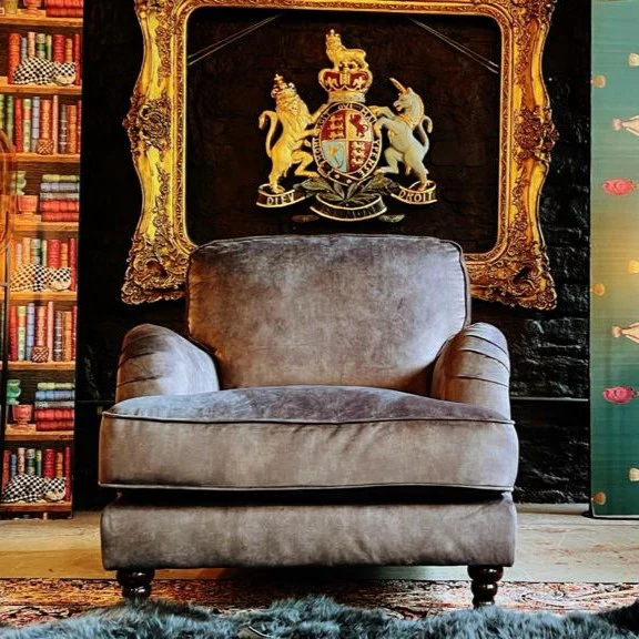 Howard Armchairs in Velvet - Image 14