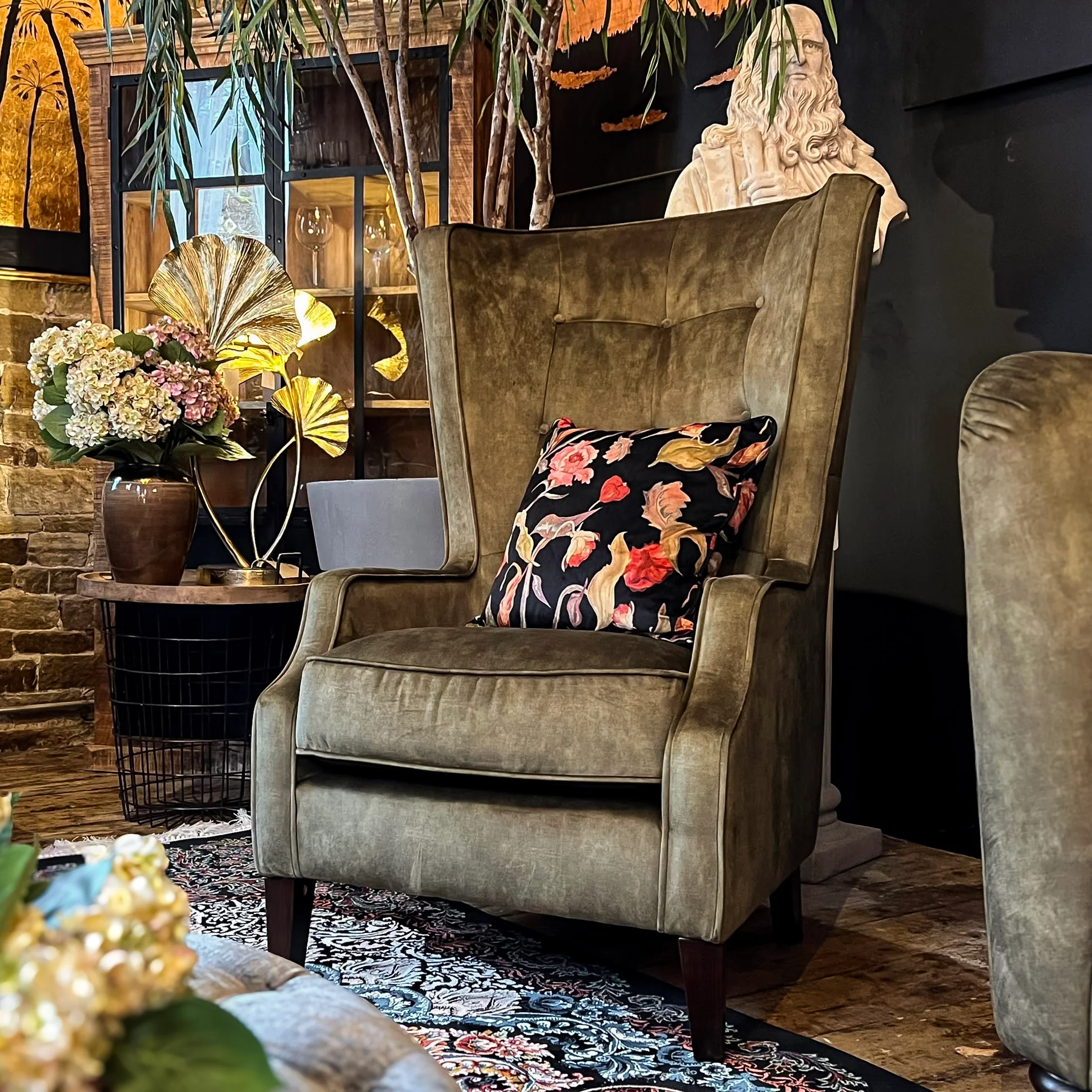 Howard Armchairs in Velvet - Image 24