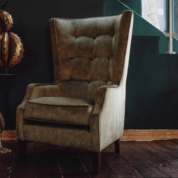 Howard Armchairs in Velvet - Image 26