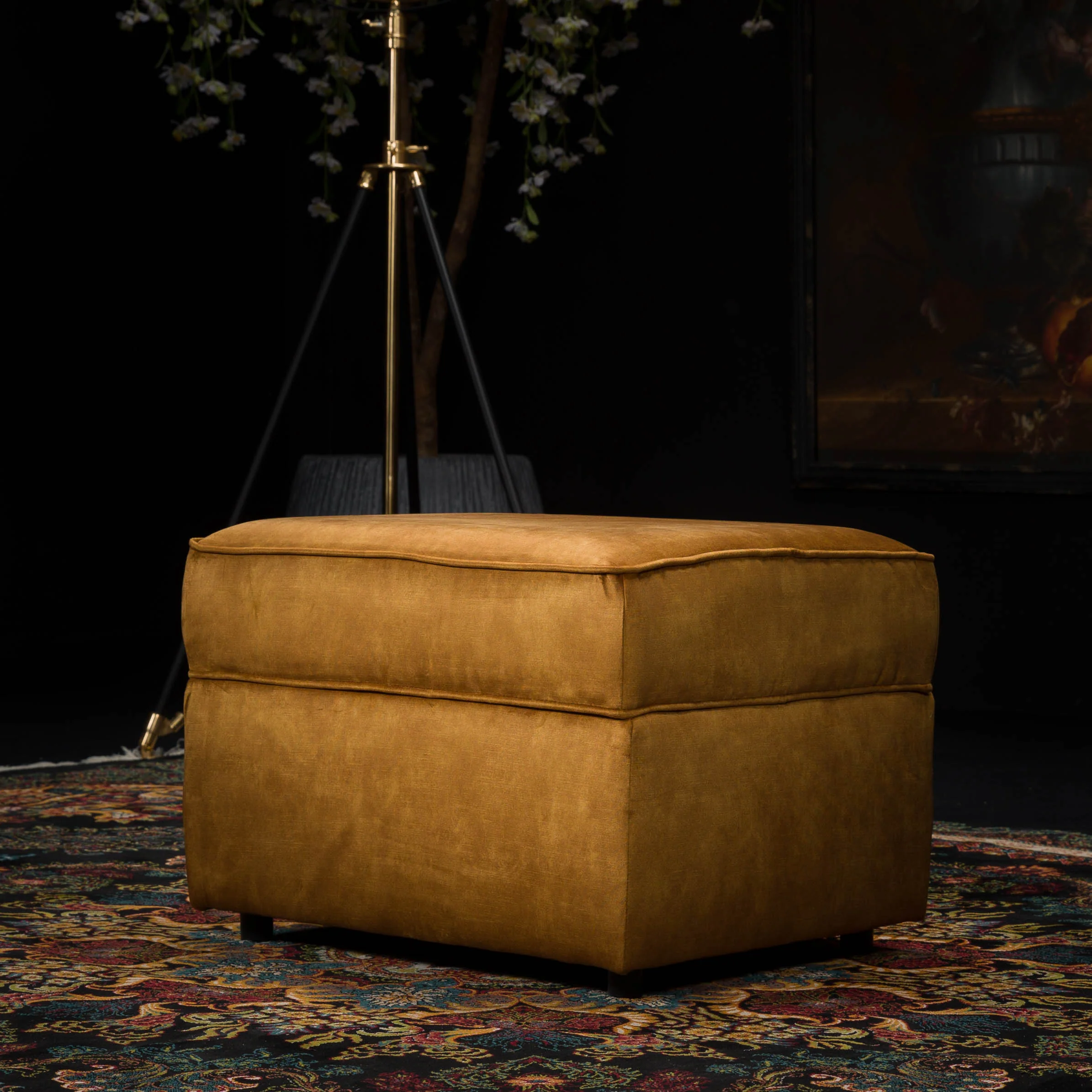 Howard Footstools in Velvet - Image 17