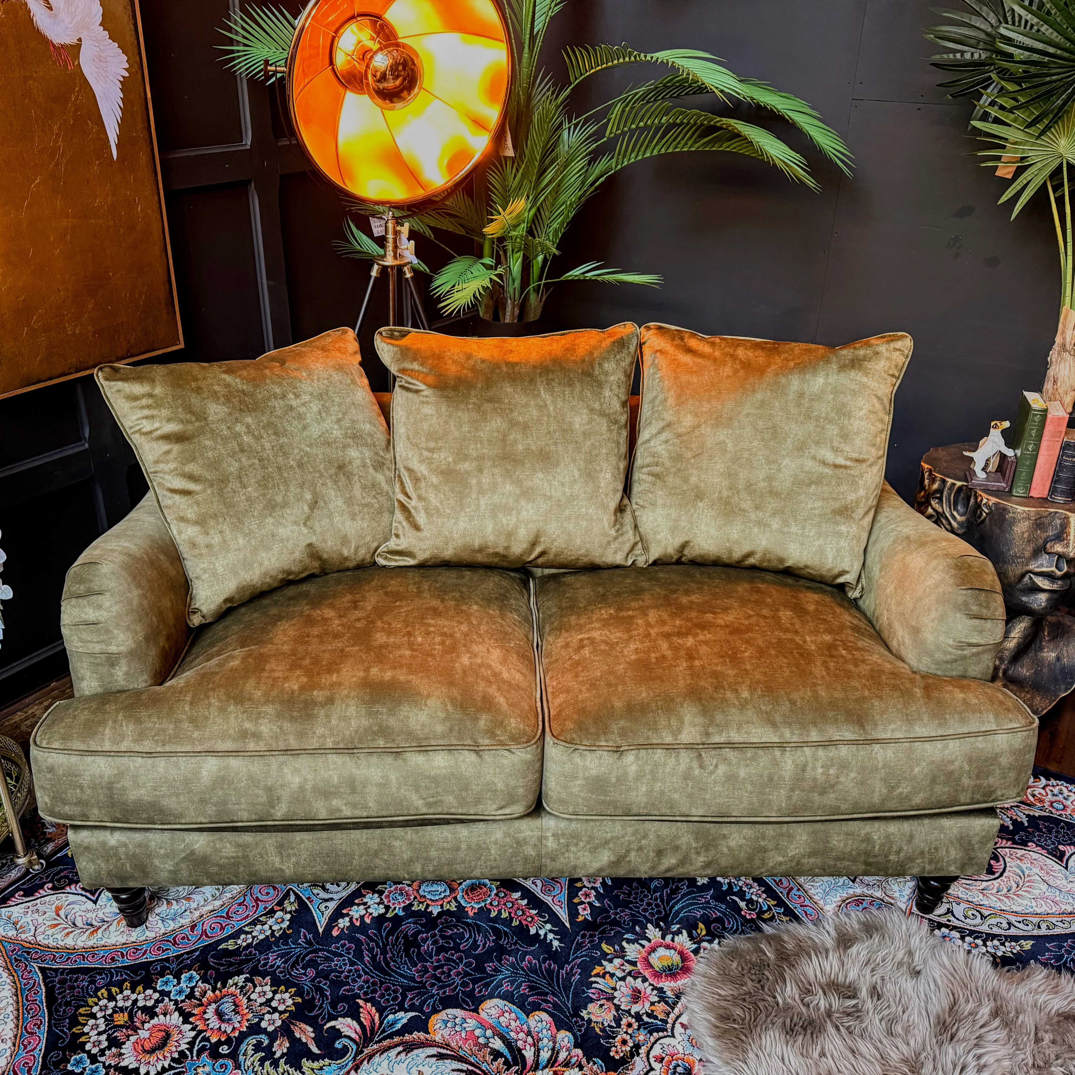 Howard Scatter Back Sofa in Sublime Olive - Image 6