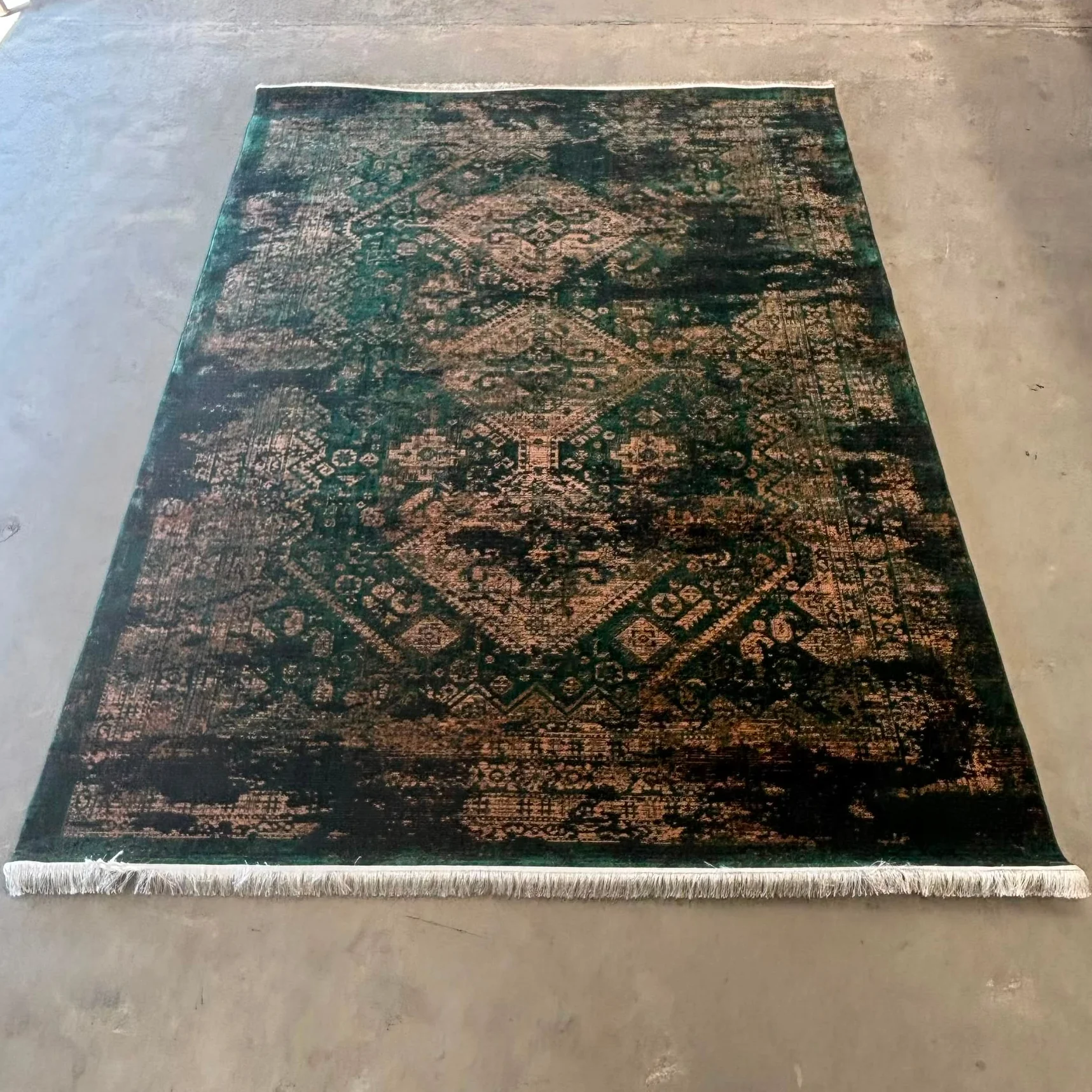 Large Rug Green Forest - Ex Display