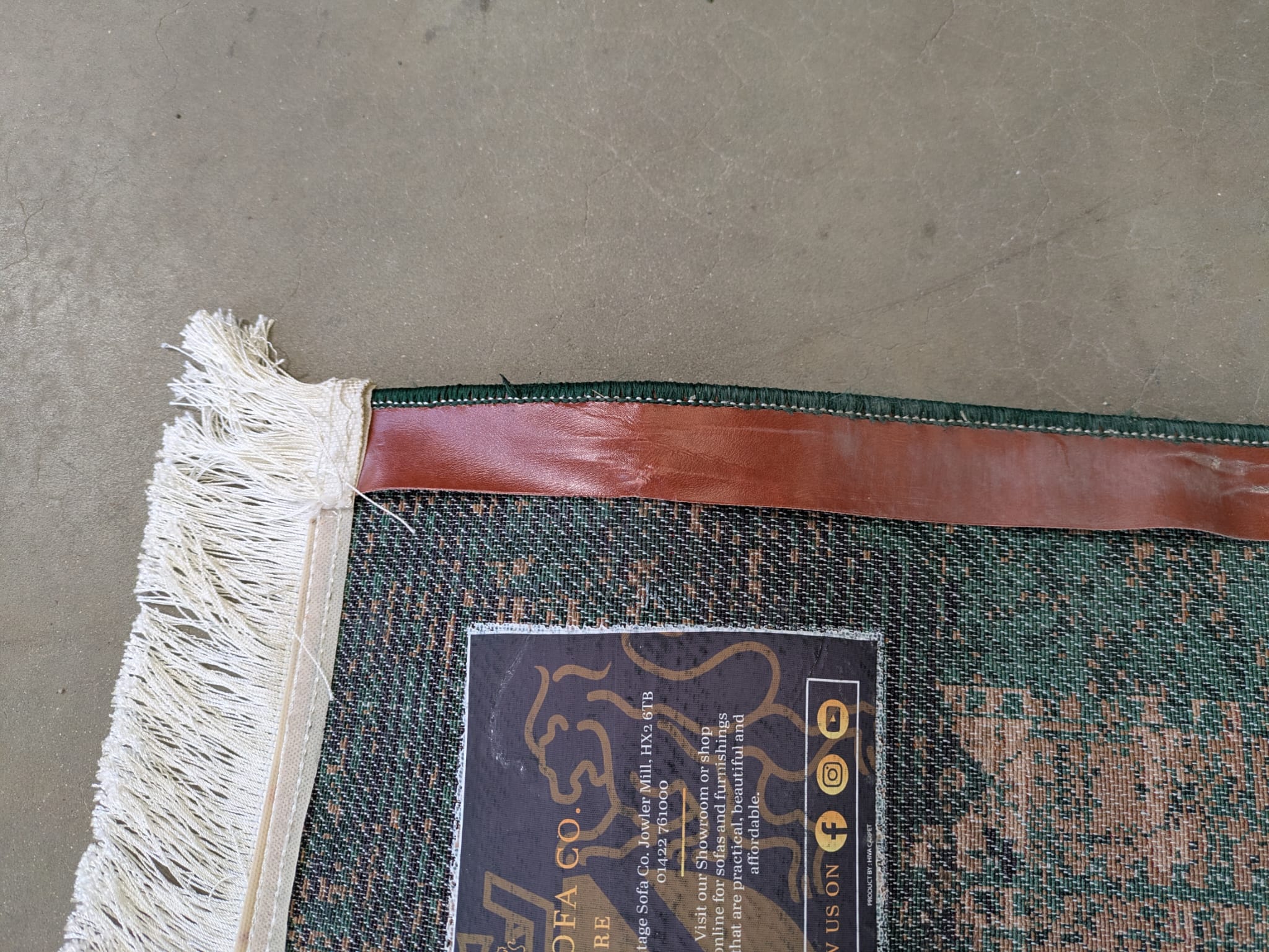 Large Rug Green Forest - Ex Display - Image 5
