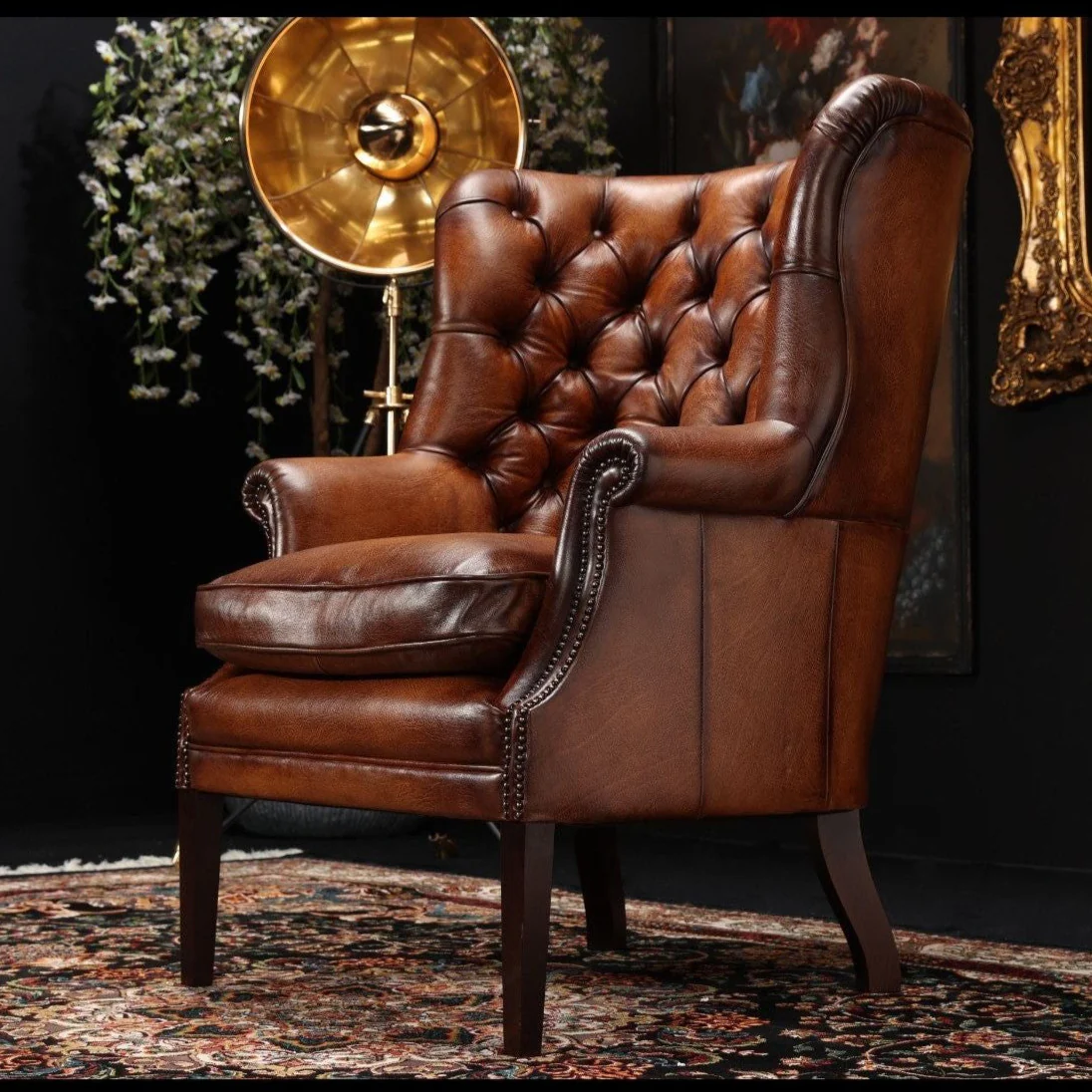 Mackenzie by Tetrad in Leather Hand Antiqued - Image 6