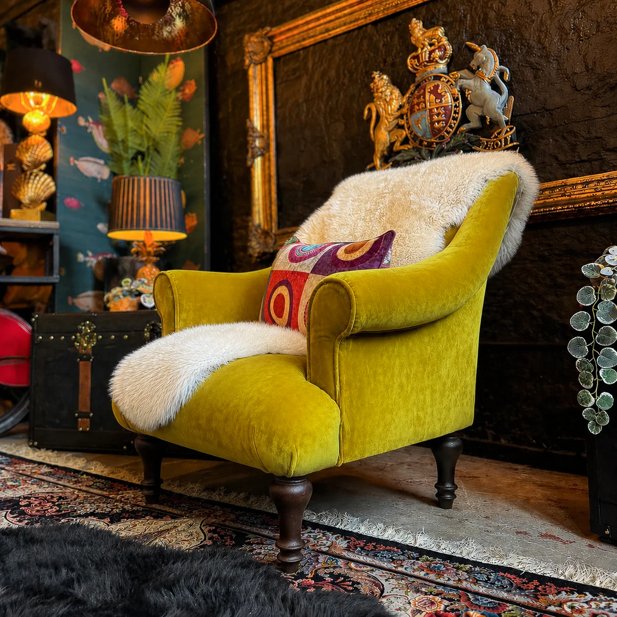 Maverick Armchair in Opulence Velvet - Image 3