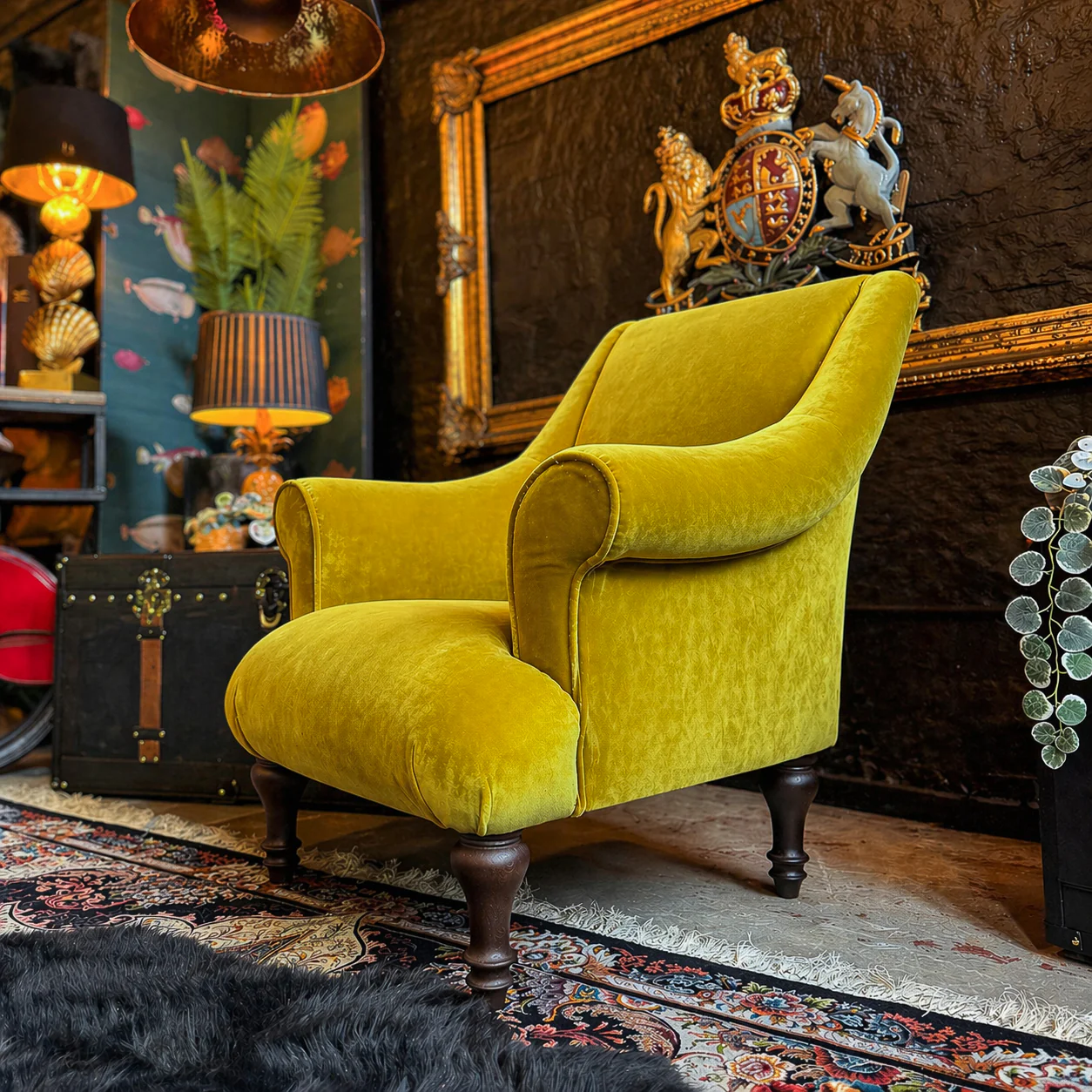 Maverick Armchair in Opulence Velvet - Image 4