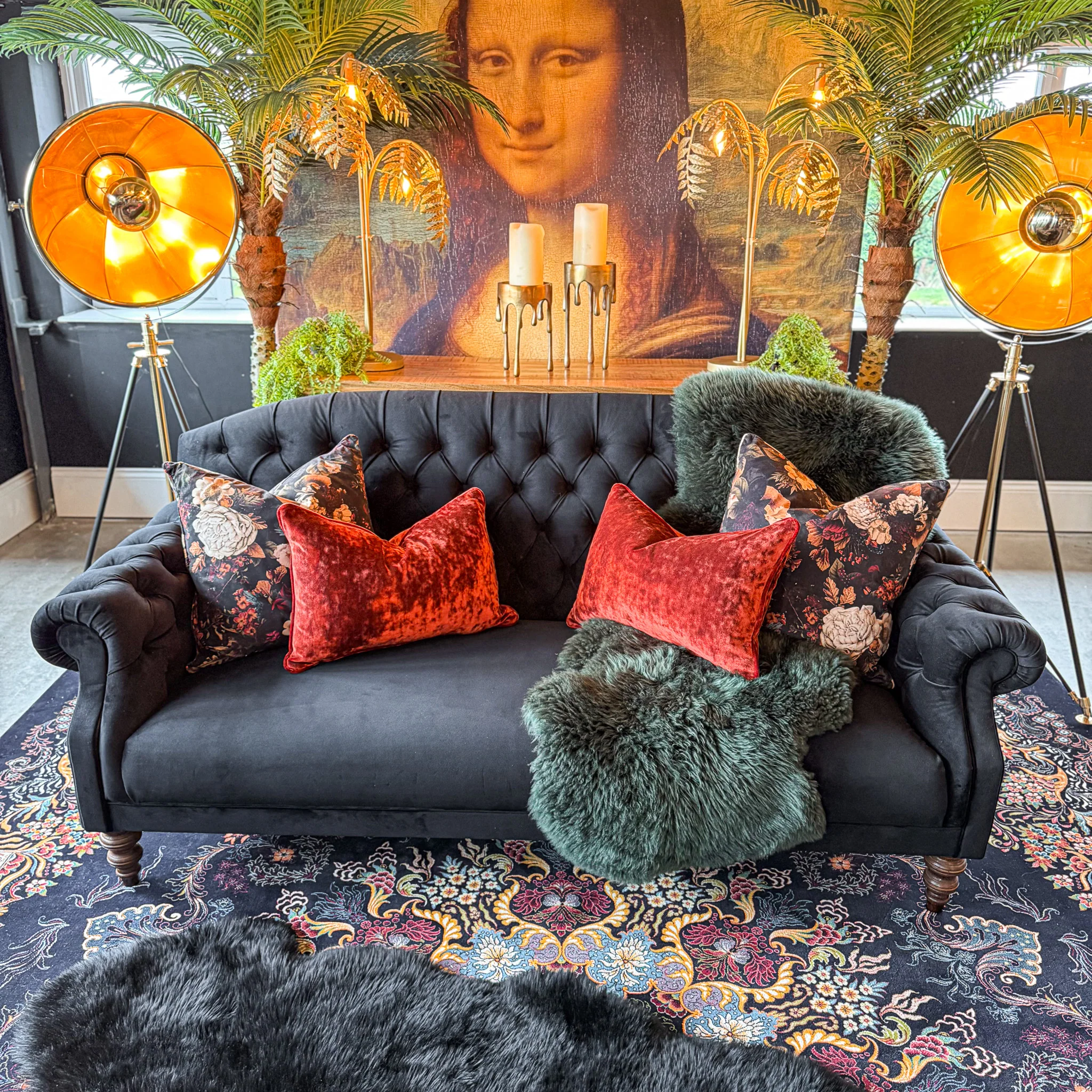 Mayfair in Plush Ebony Velvet - Clearance - Image 8