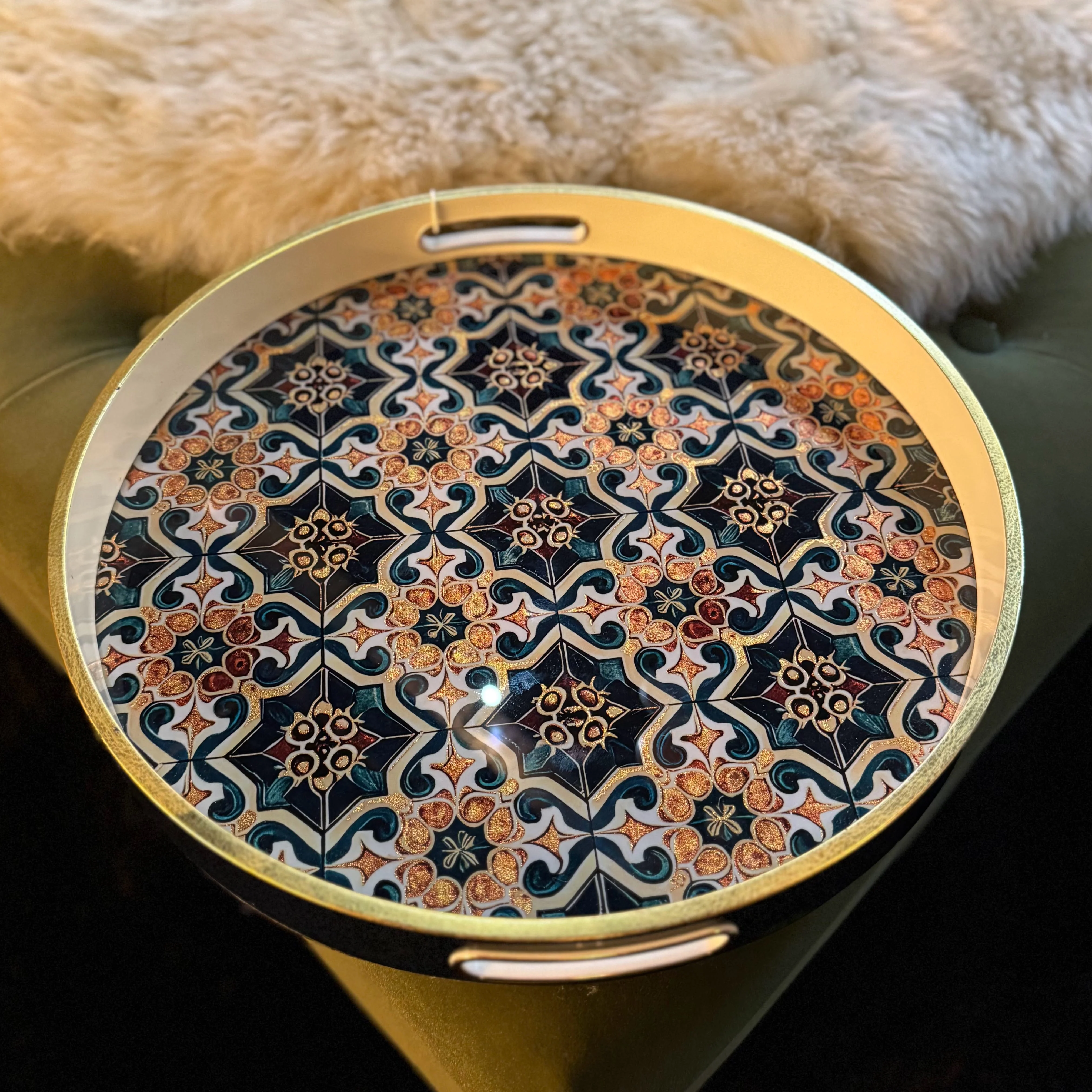 Morrocan Drinks Tray - Image 2