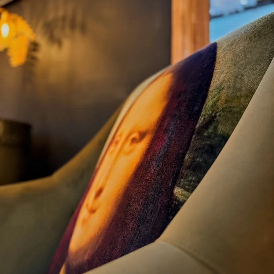 Osborn Armchair in Khaki & Mona Lisa - Image 7