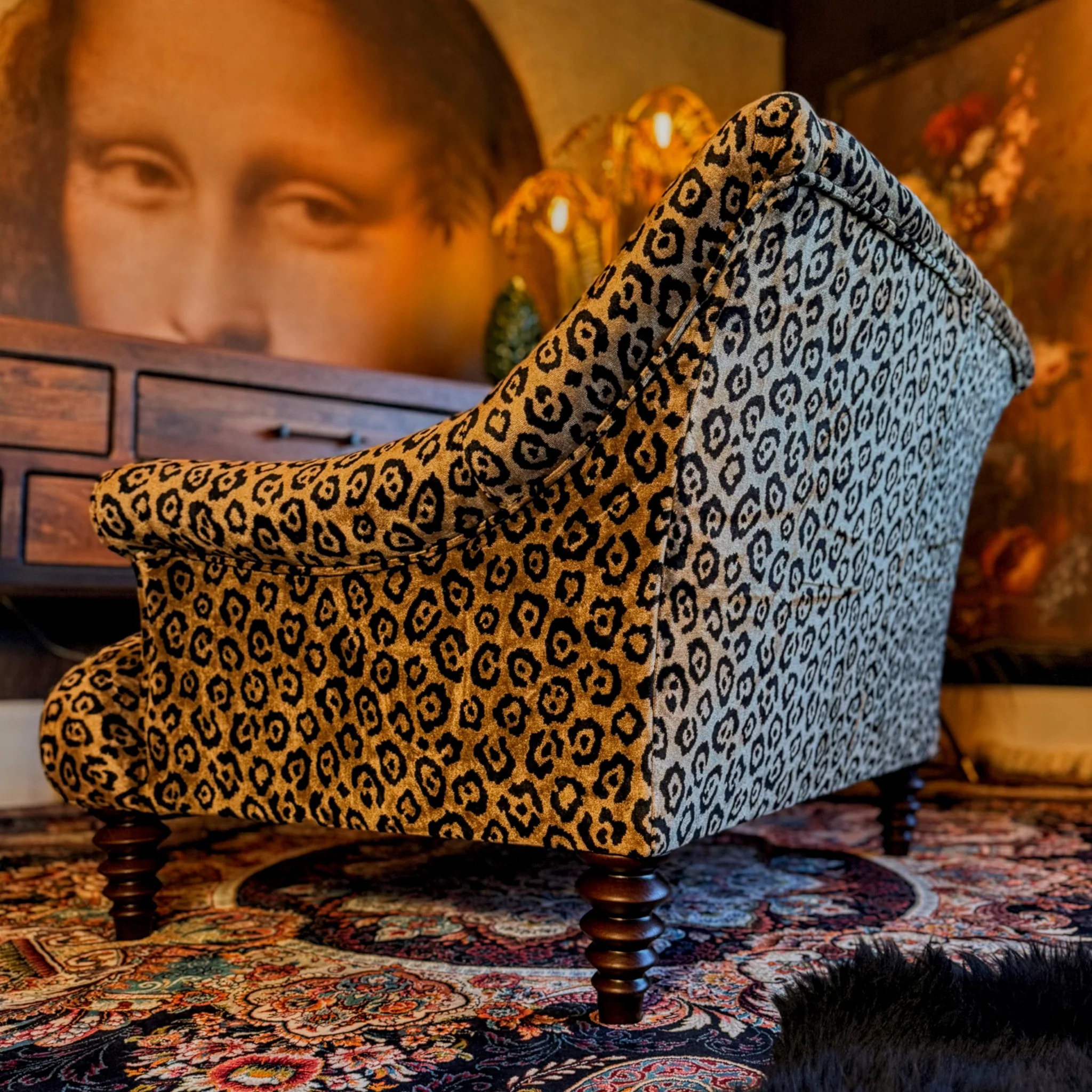 Osborn Snuggler in Leopard Gold - Image 5