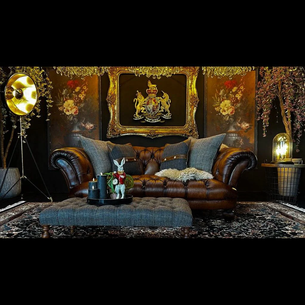 Oskar Chesterfield by Tetrad in Hand Antiqued Buffalo Leather - Image 20