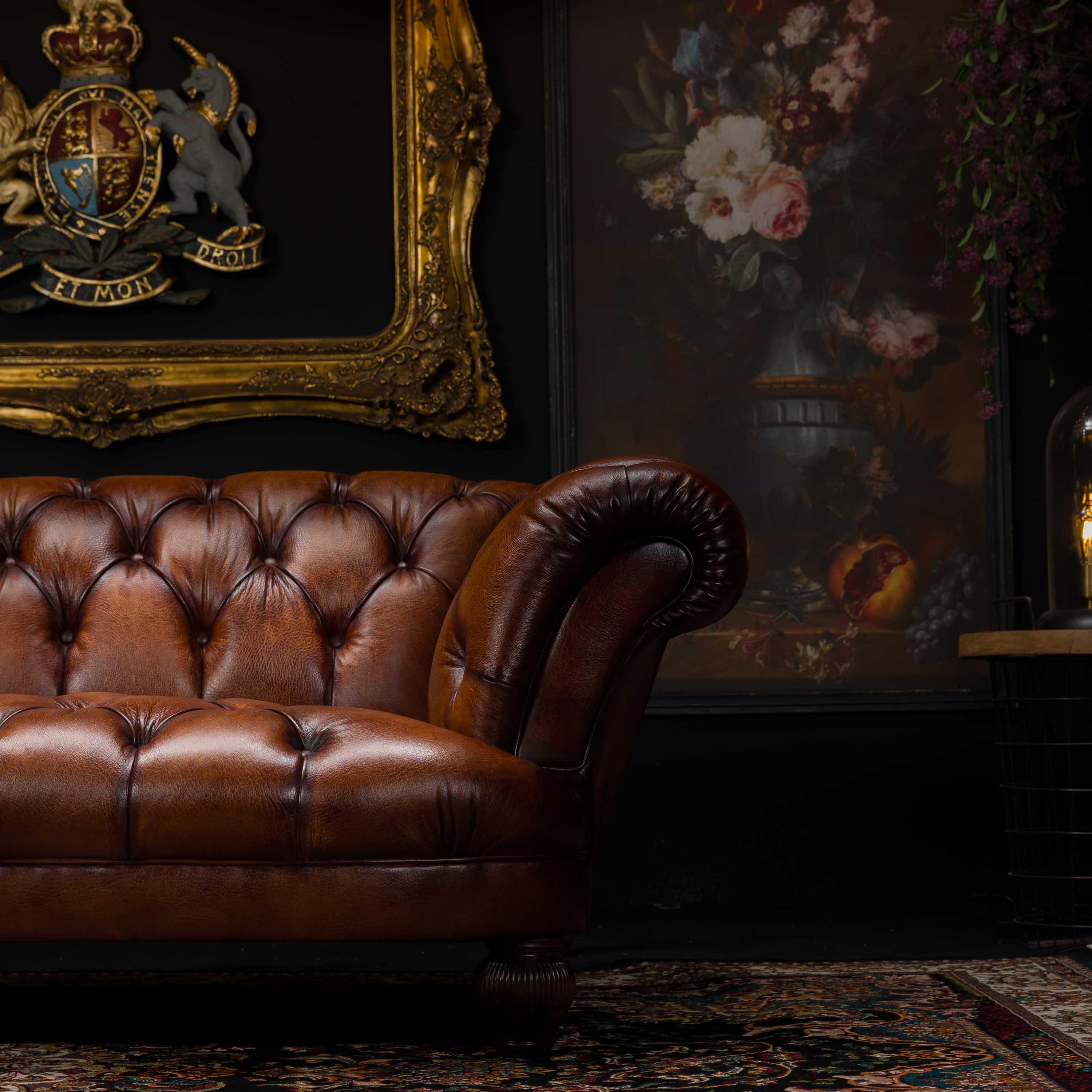 Oskar Chesterfield by Tetrad in Hand Antiqued Buffalo Leather - Image 24