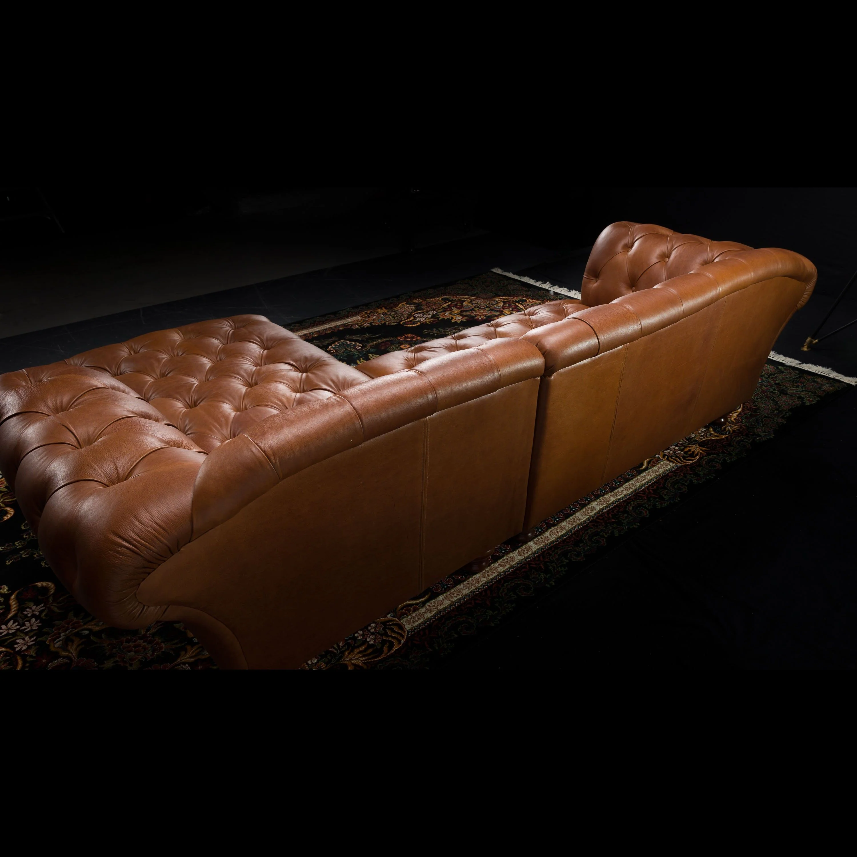 Oskar Chesterfield in Leather - Image 58