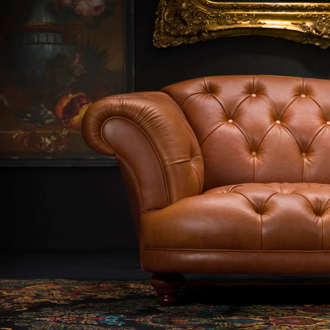 Oskar Chesterfield in Leather - Image 8