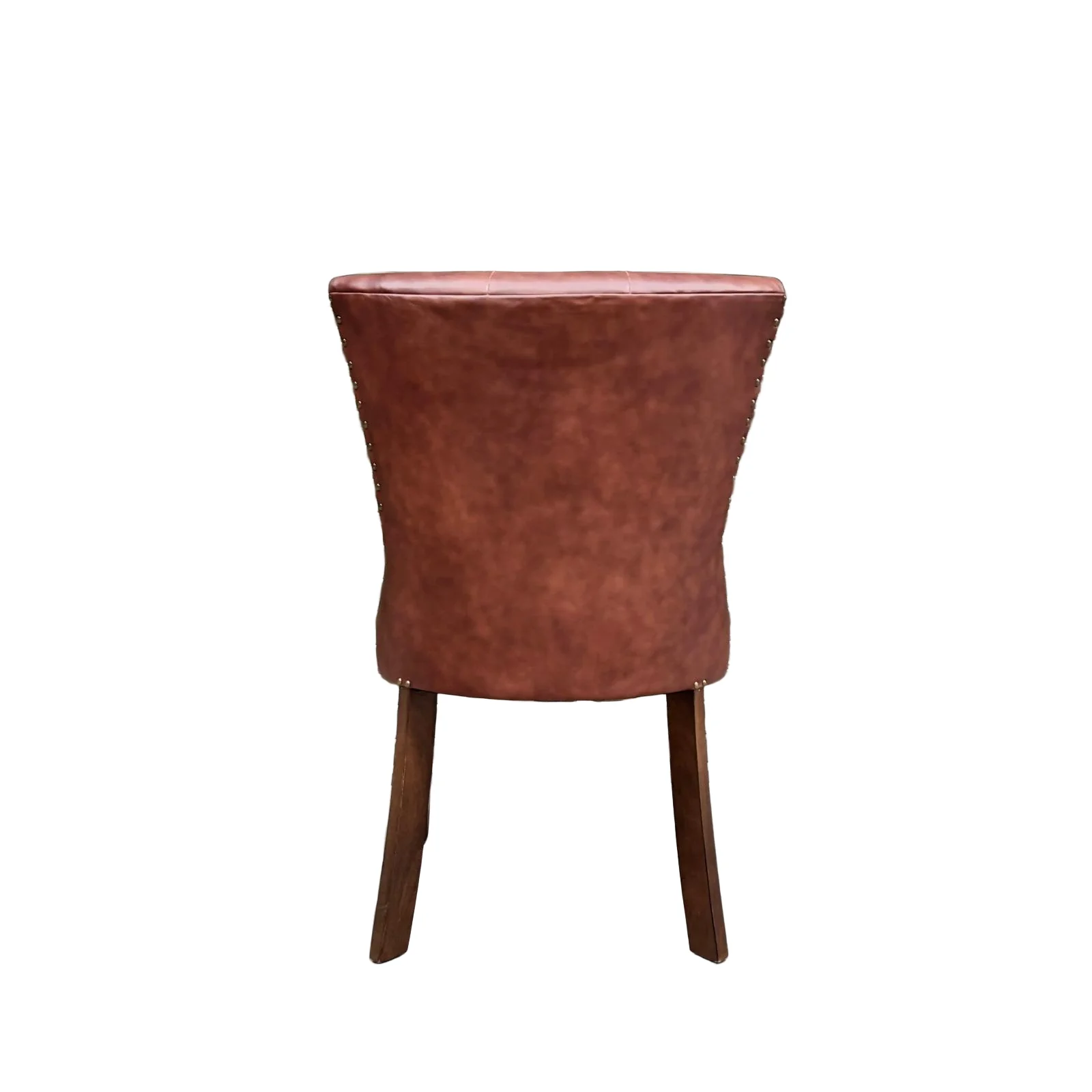 Riley Chesterfield Dining Chair in Leather - New - Image 10