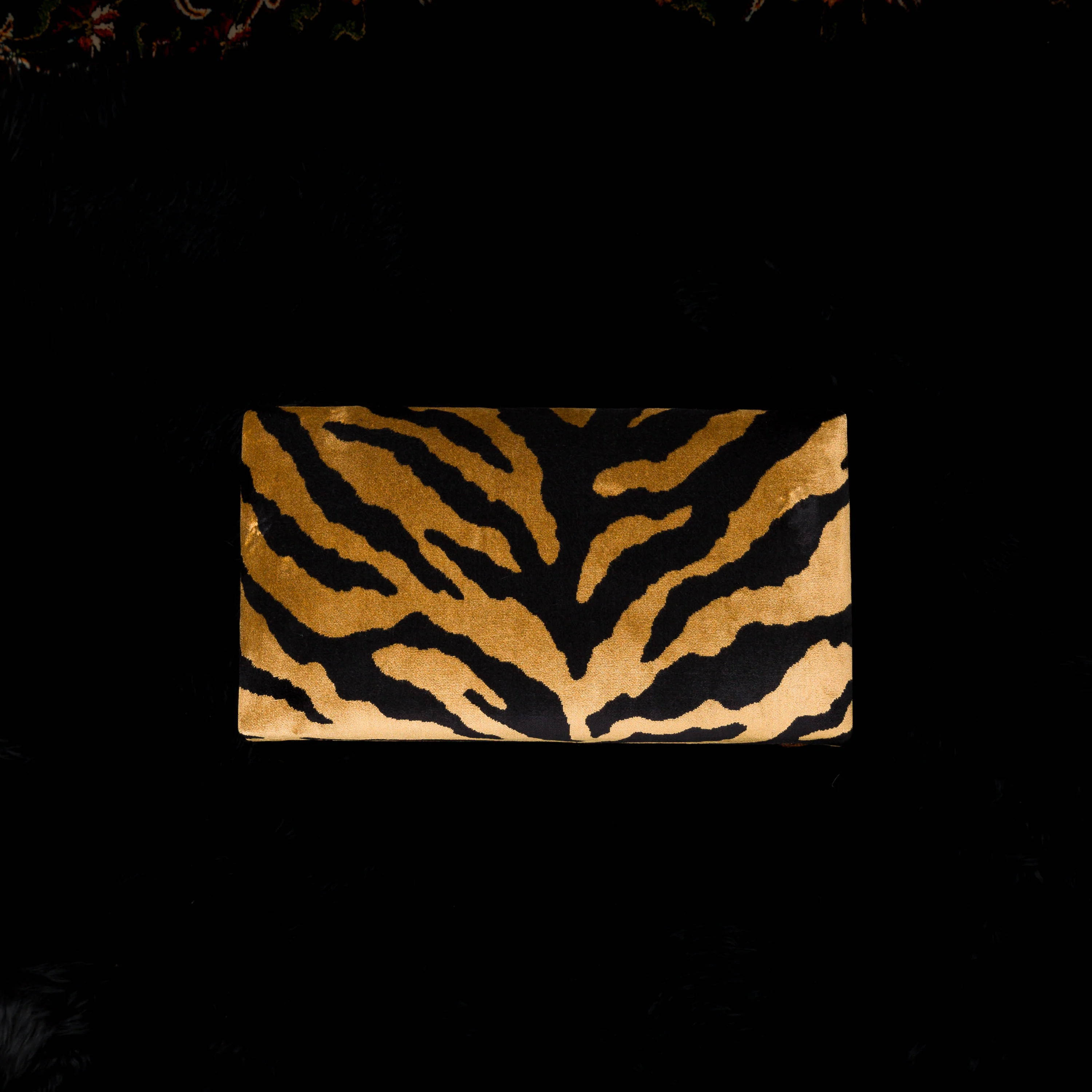 Selfridges Footstool in Zebra Gold - Image 14
