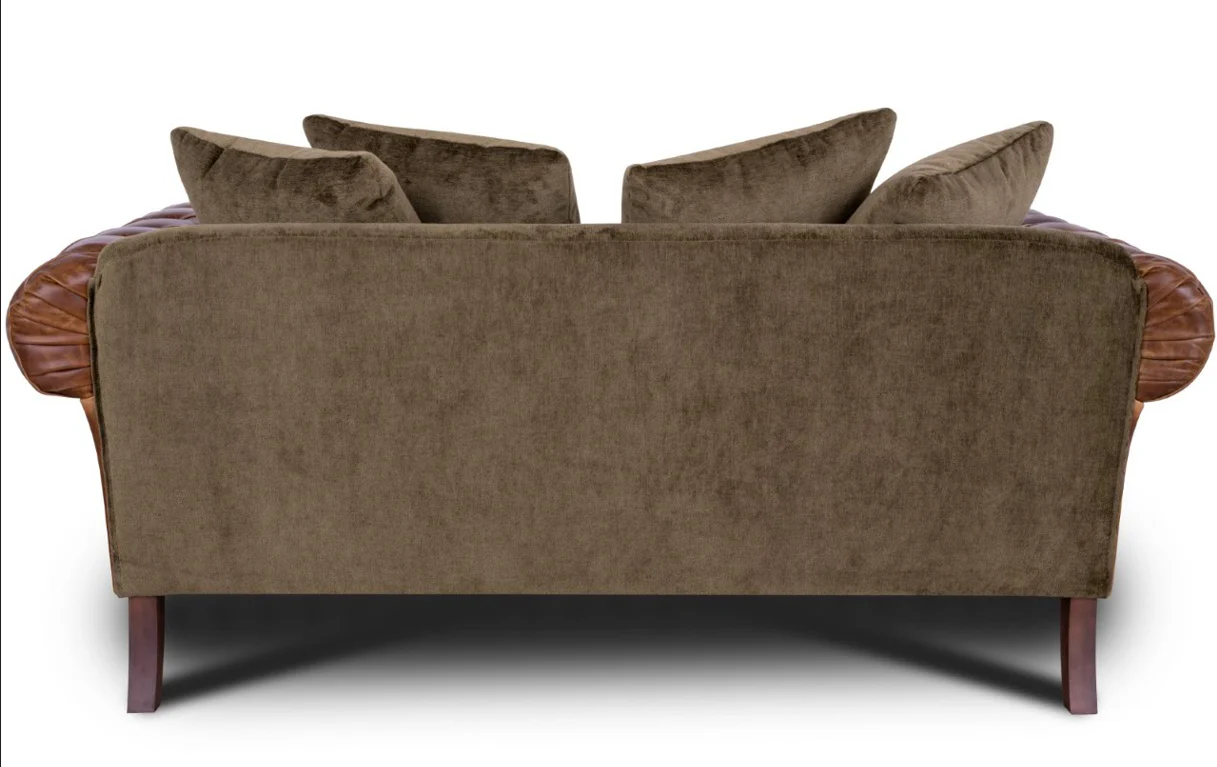 Theodore in Saddle Tan & Derwent Olive Velvet - Image 19