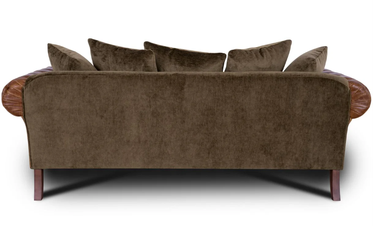 Theodore in Saddle Tan & Derwent Olive Velvet - Image 27