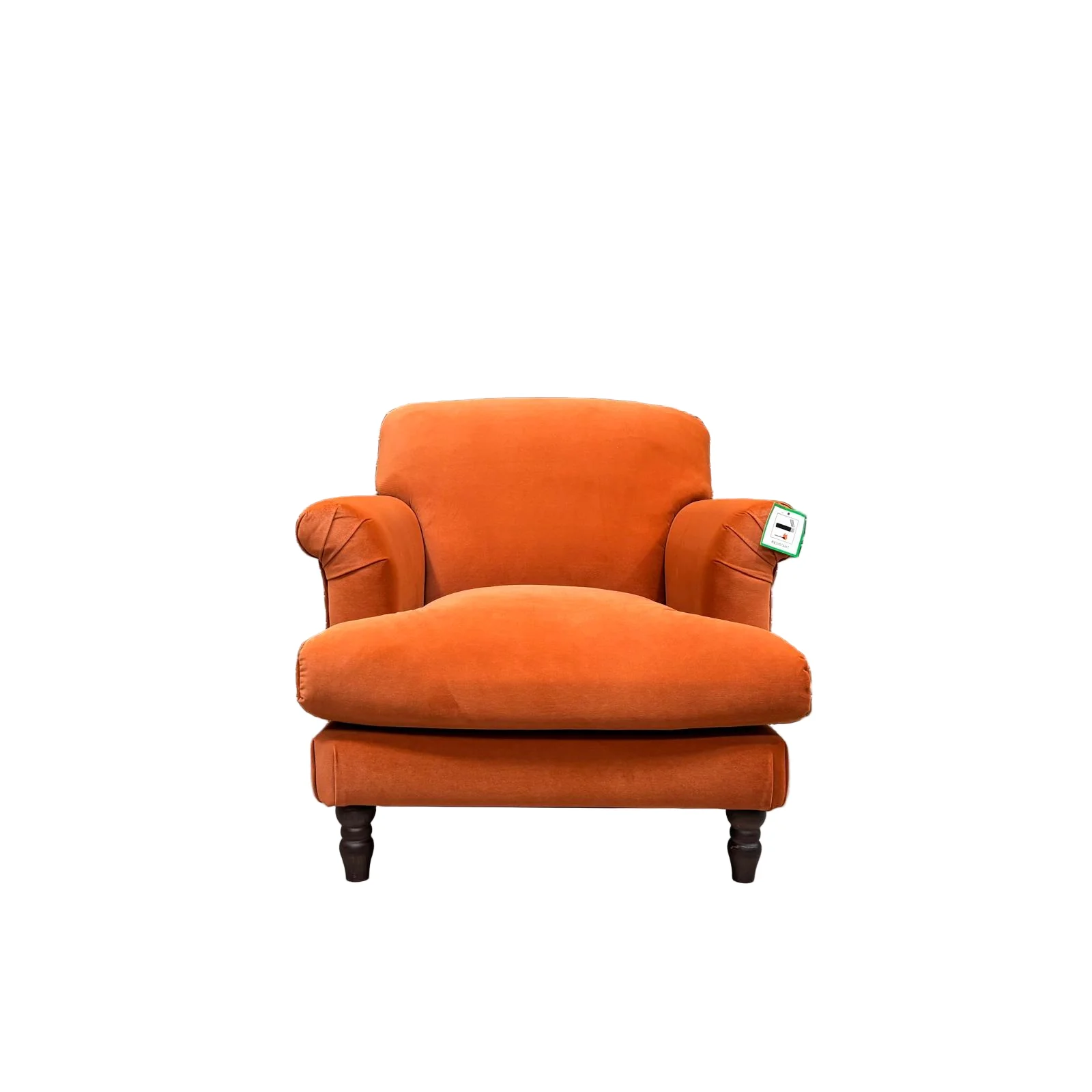 Truffle Armchair in Royal Velvet - Image 23
